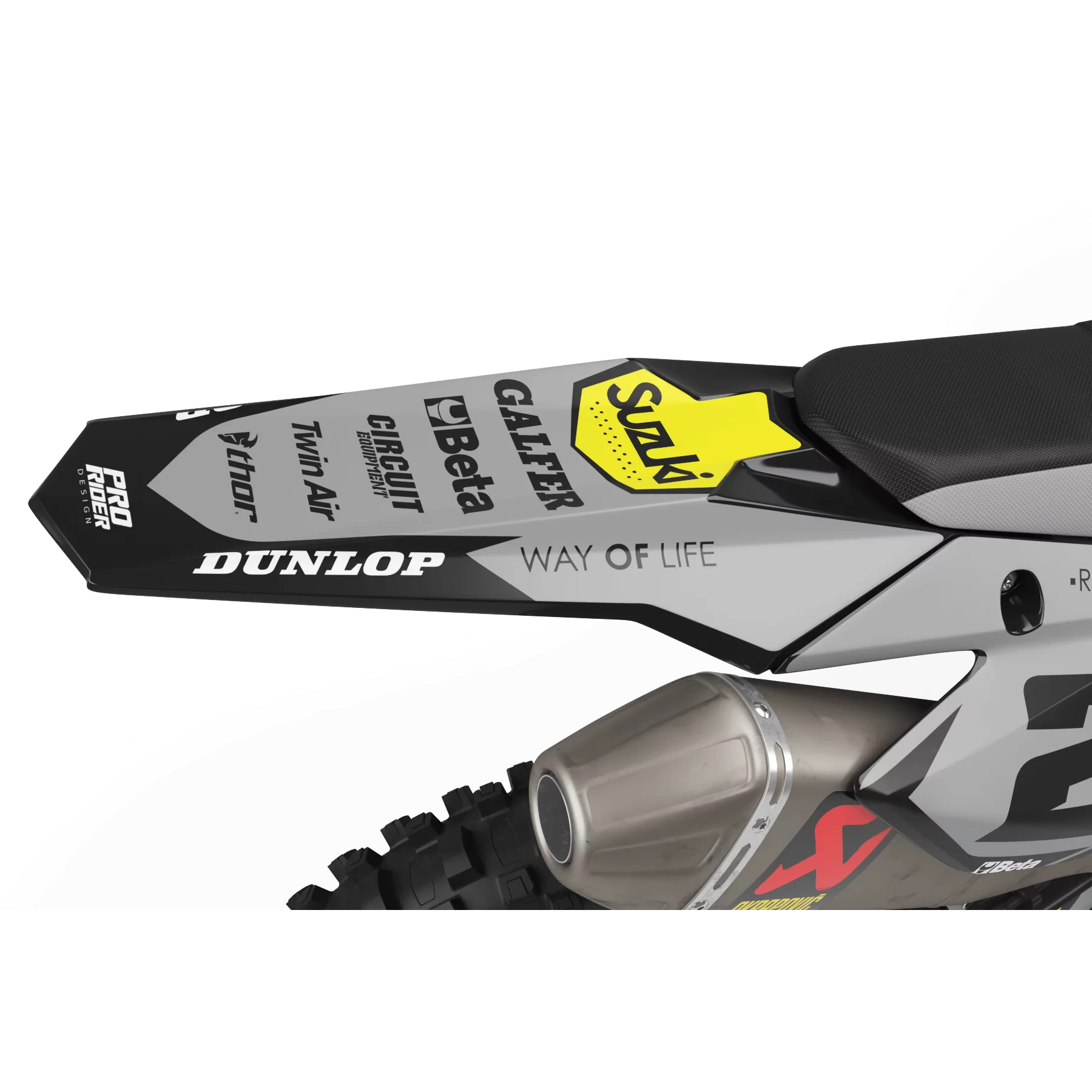 GRAFICHE moto KIT DECO Motocross SUZUKI WAY OF LIFE