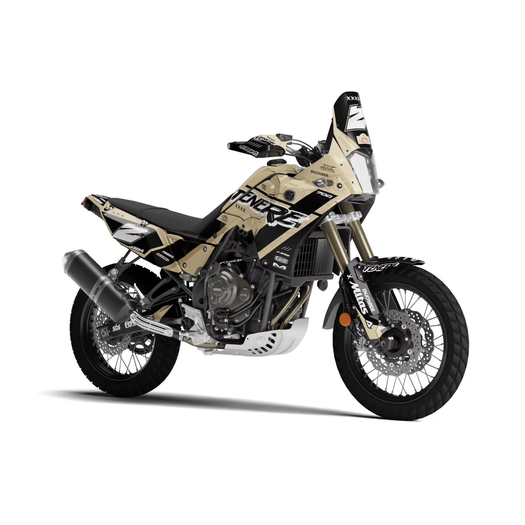Motorraddekoration Dekor 700 Yamaha Ténéré | Vorkx