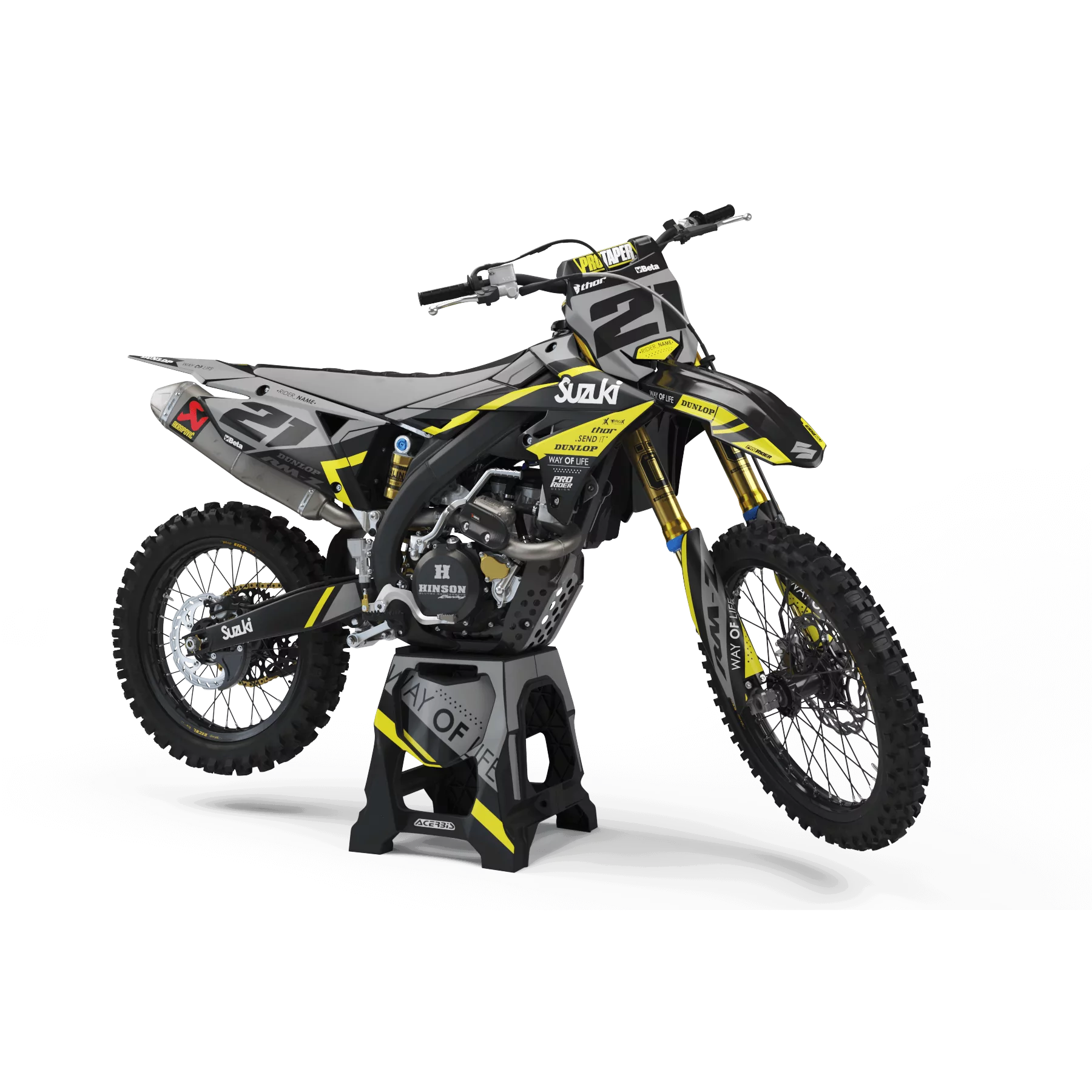 Grafiche moto GRAFICHE Motocross SUZUKI WAY OF LIFE