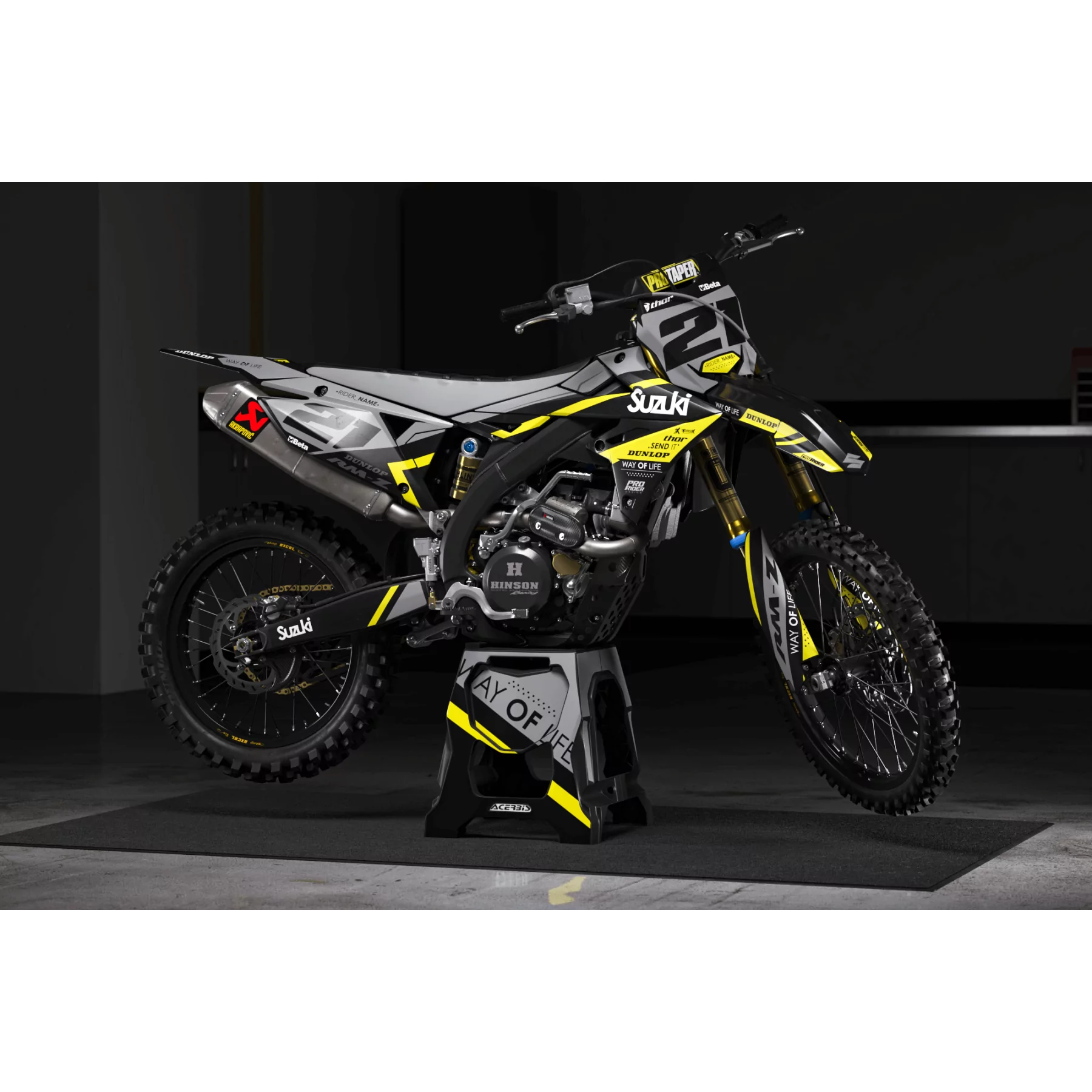 Kit adhesivos moto KIT ADHESIVOS Motocross SUZUKI WAY OF LIFE