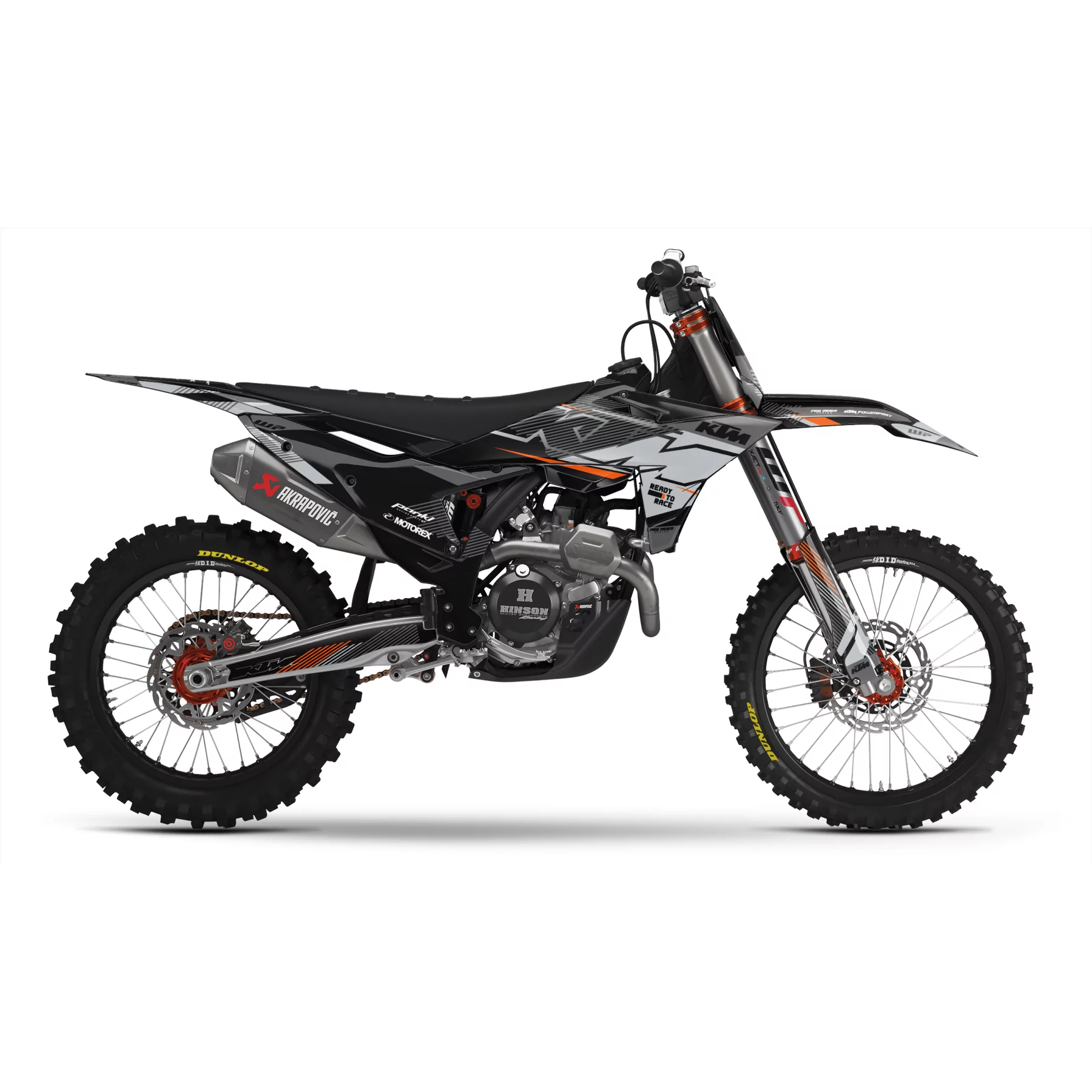 Motorstickerset STICKERSET MOTOCROSS KTM | Wilder
