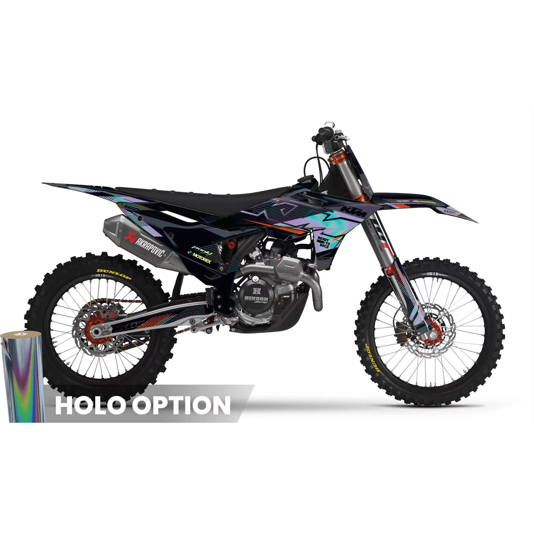Kit adesivos moto KIT ADESIVOS MOTOCROSS KTM | Wilder
