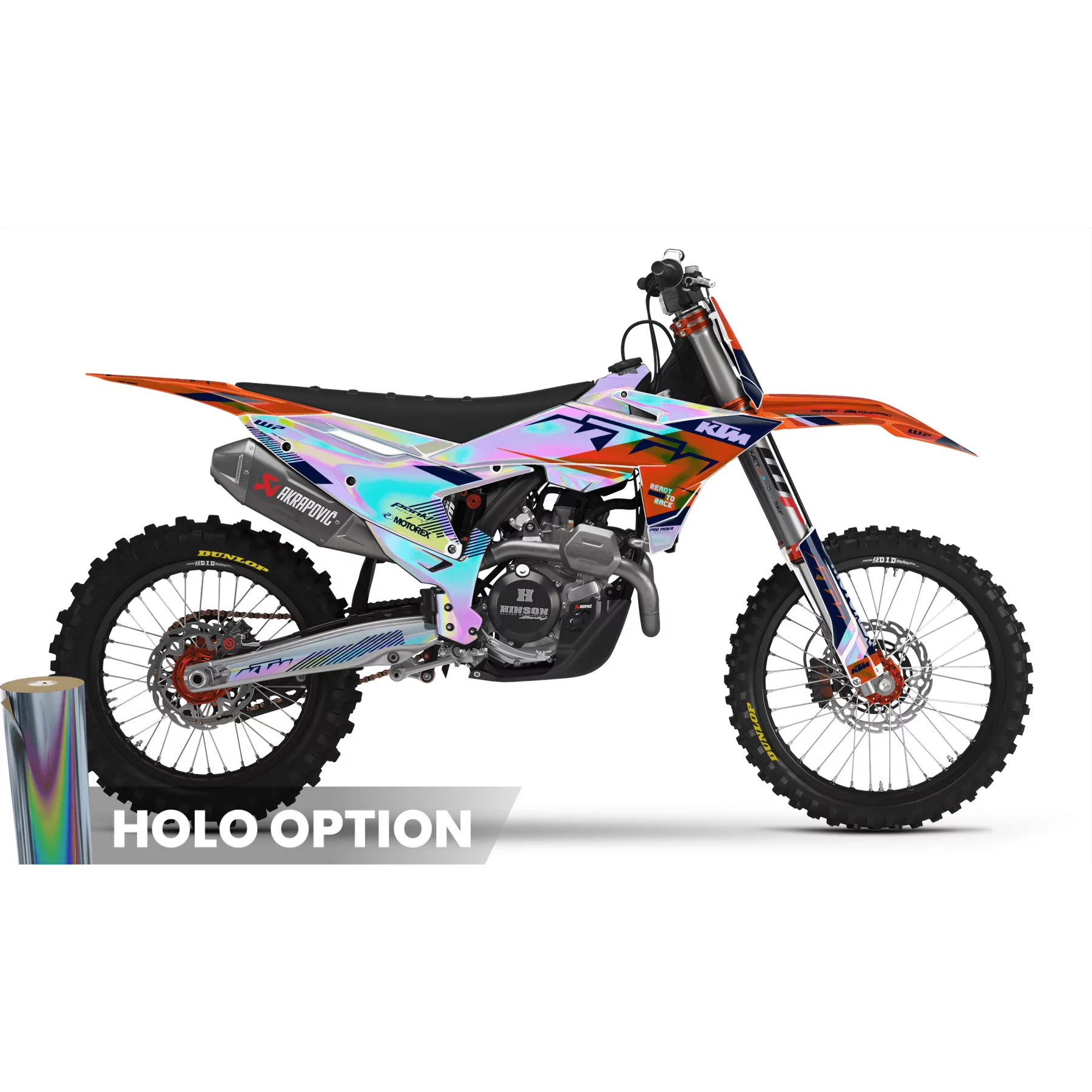Motorstickerset STICKERSET MOTOCROSS KTM | Wolder