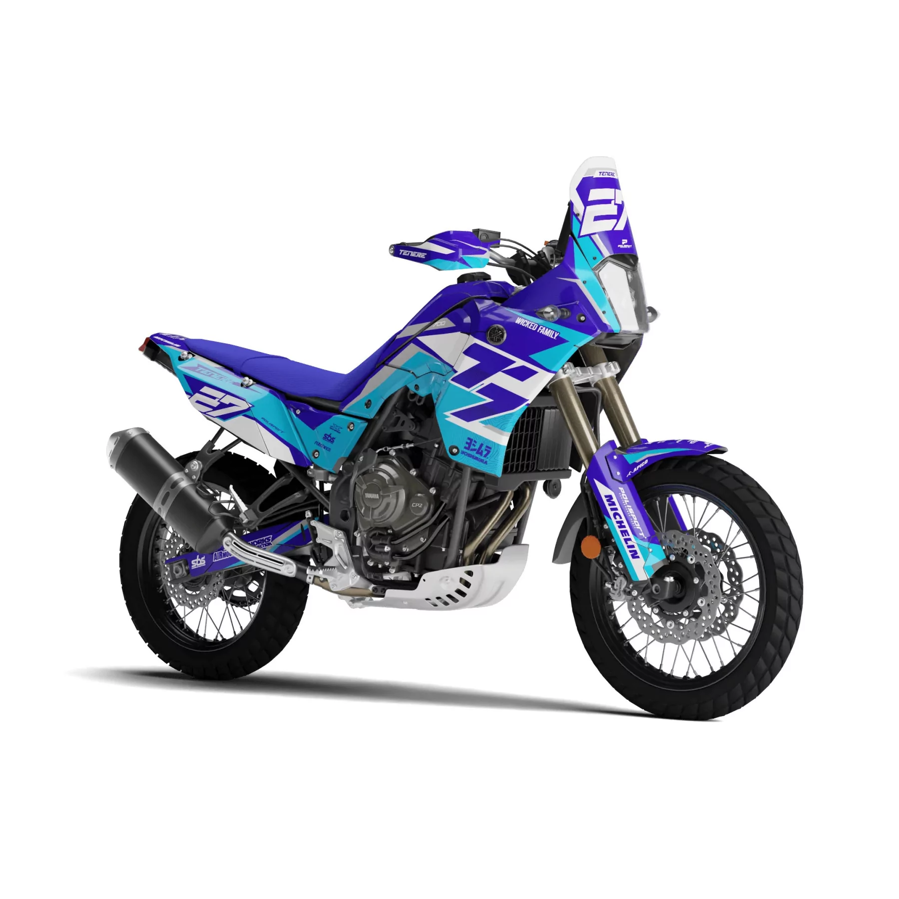 Motorstickerset Stickerset 700 Yamaha ténéré | Valker