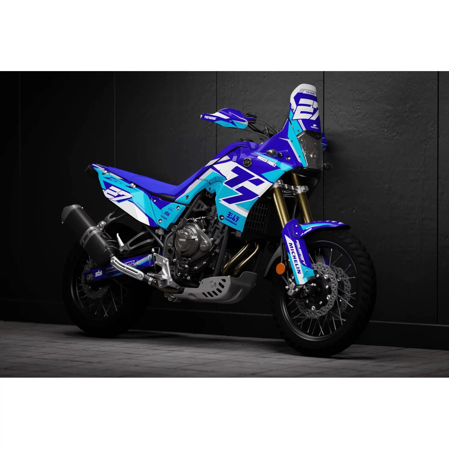 Motorstickerset Stickerset 700 Yamaha ténéré | Valker
