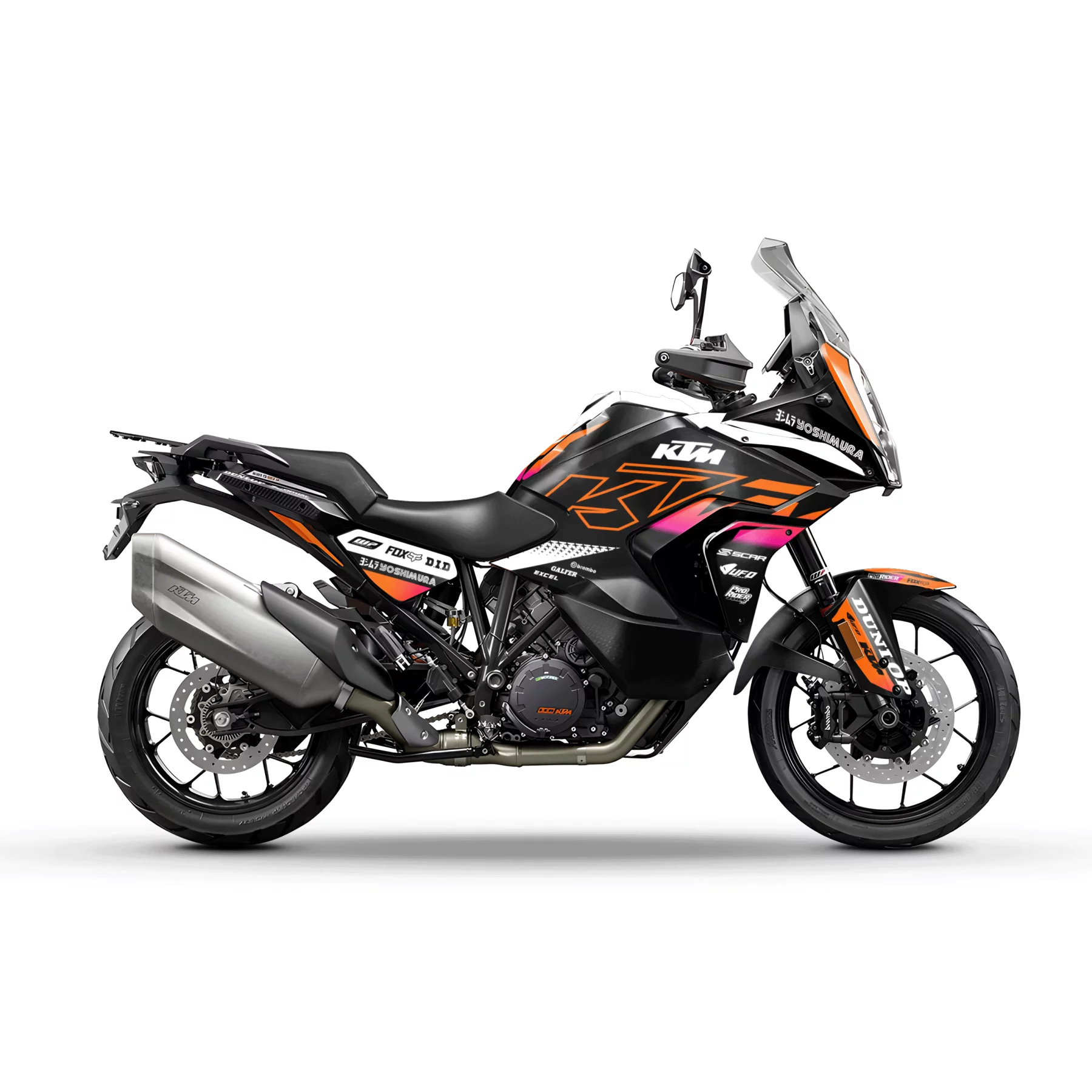 Kit de adesivos moto Kit adesivos moto KTM 1090 / 1190 Adventure & 1290 / 1390 Super Adventure | Vokas