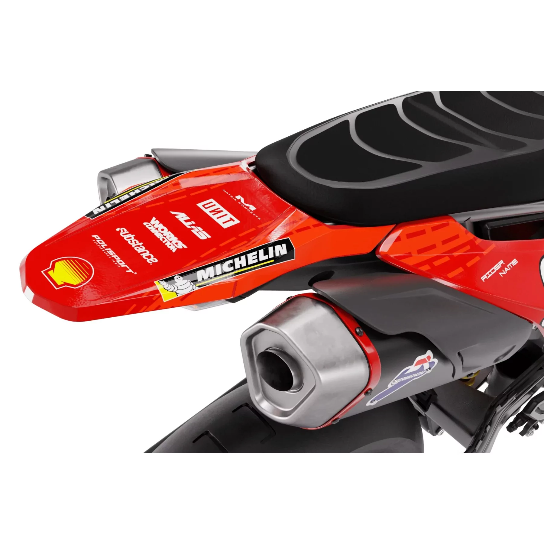 Kit de adesivos moto Kit adesivos MOTO DUCATI HYPERMOTARD 698 MONO | Hypero