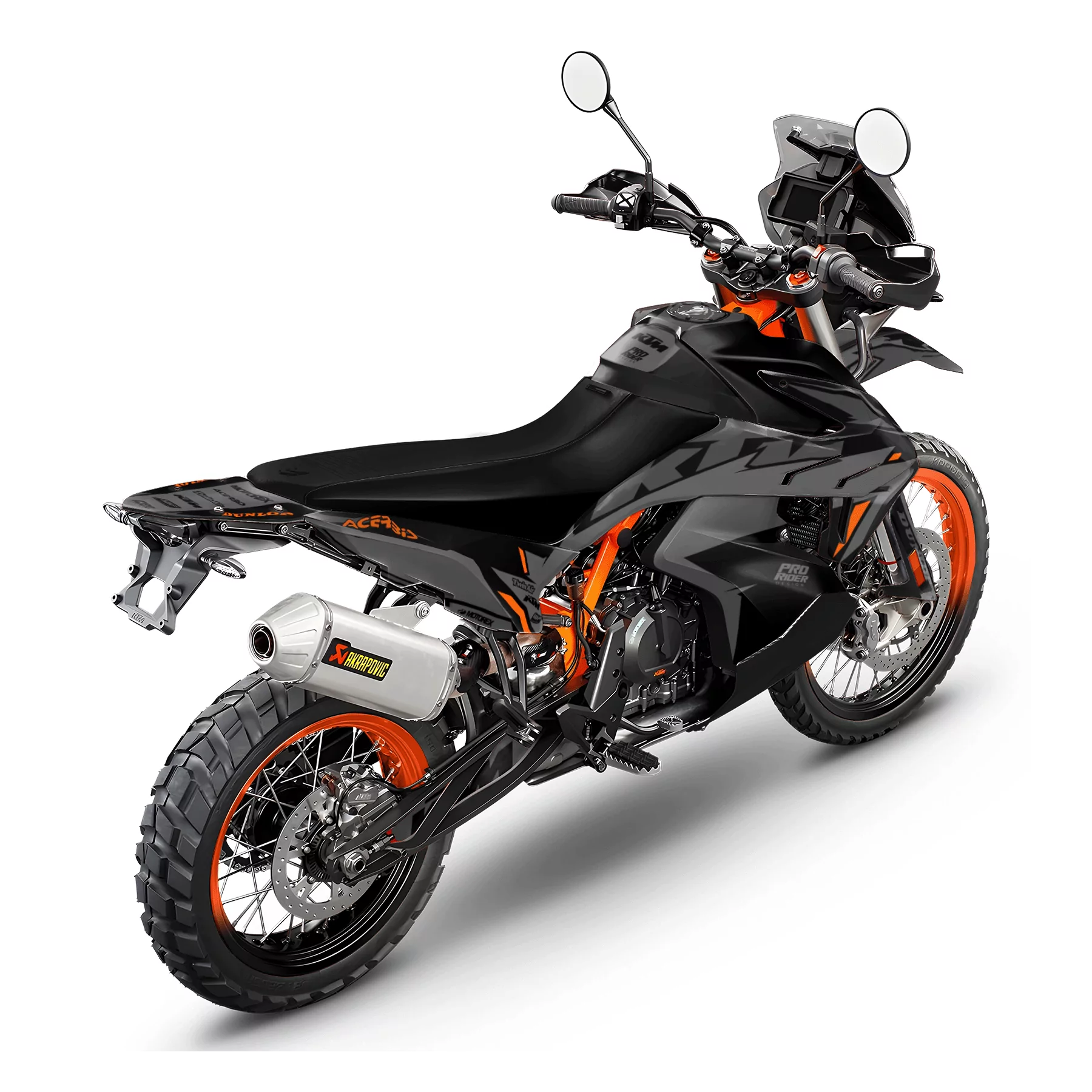 Moto stickerset Stickerset KTM ADVENTURE | Acerbis afwerking
