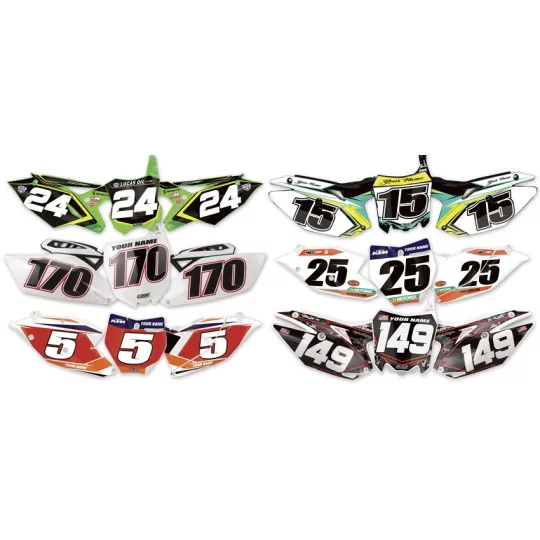 Grafiche moto 3 targhe MX Perso