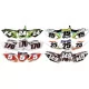 Kit déco moto 3 plaques MX Perso