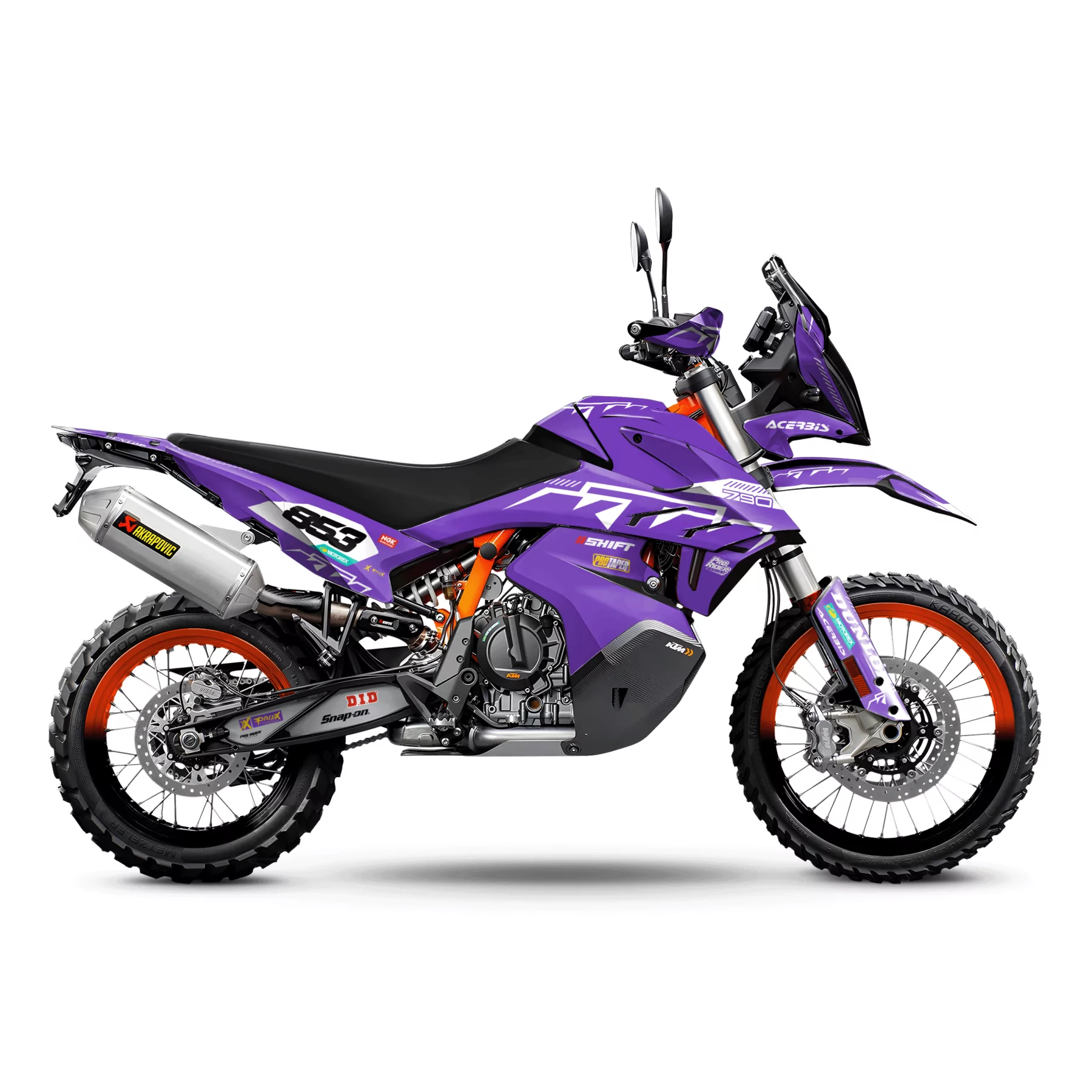 Motorrad Dekor Dekor KTM ADVENTURE | Vorak