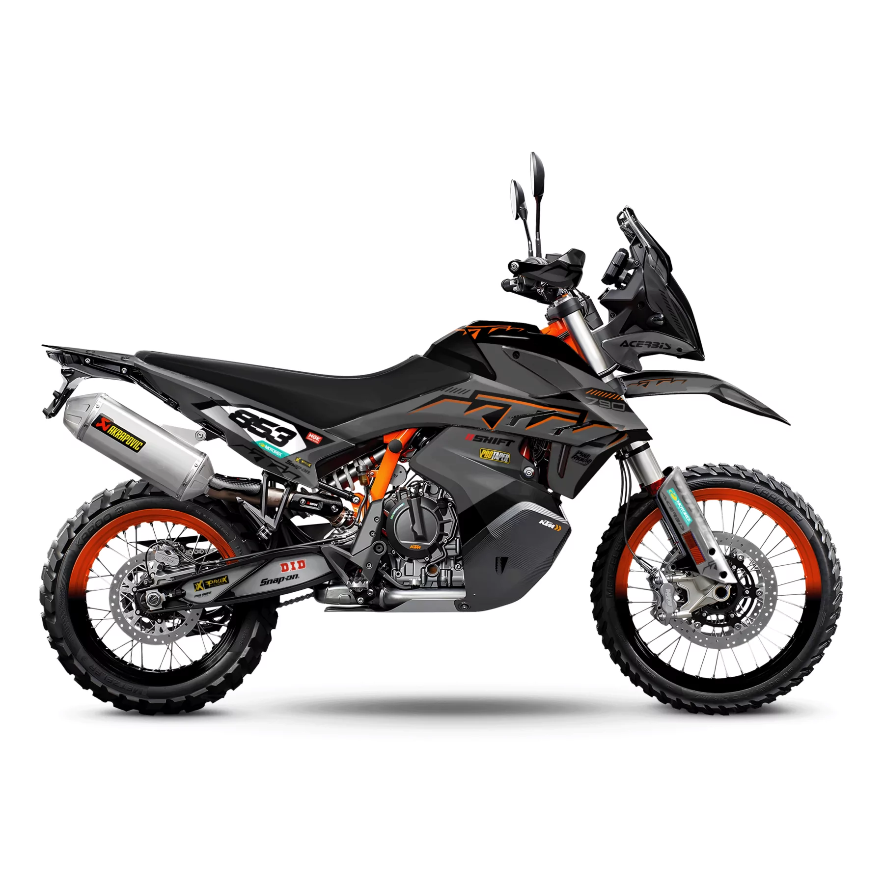 Stickerset moto Stickerset KTM ADVENTURE | Novix