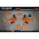 Stickerset moto Stickerset KTM ADVENTURE | Kalan