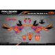 Moto stickerset Stickerset KTM ADVENTURE | Vator