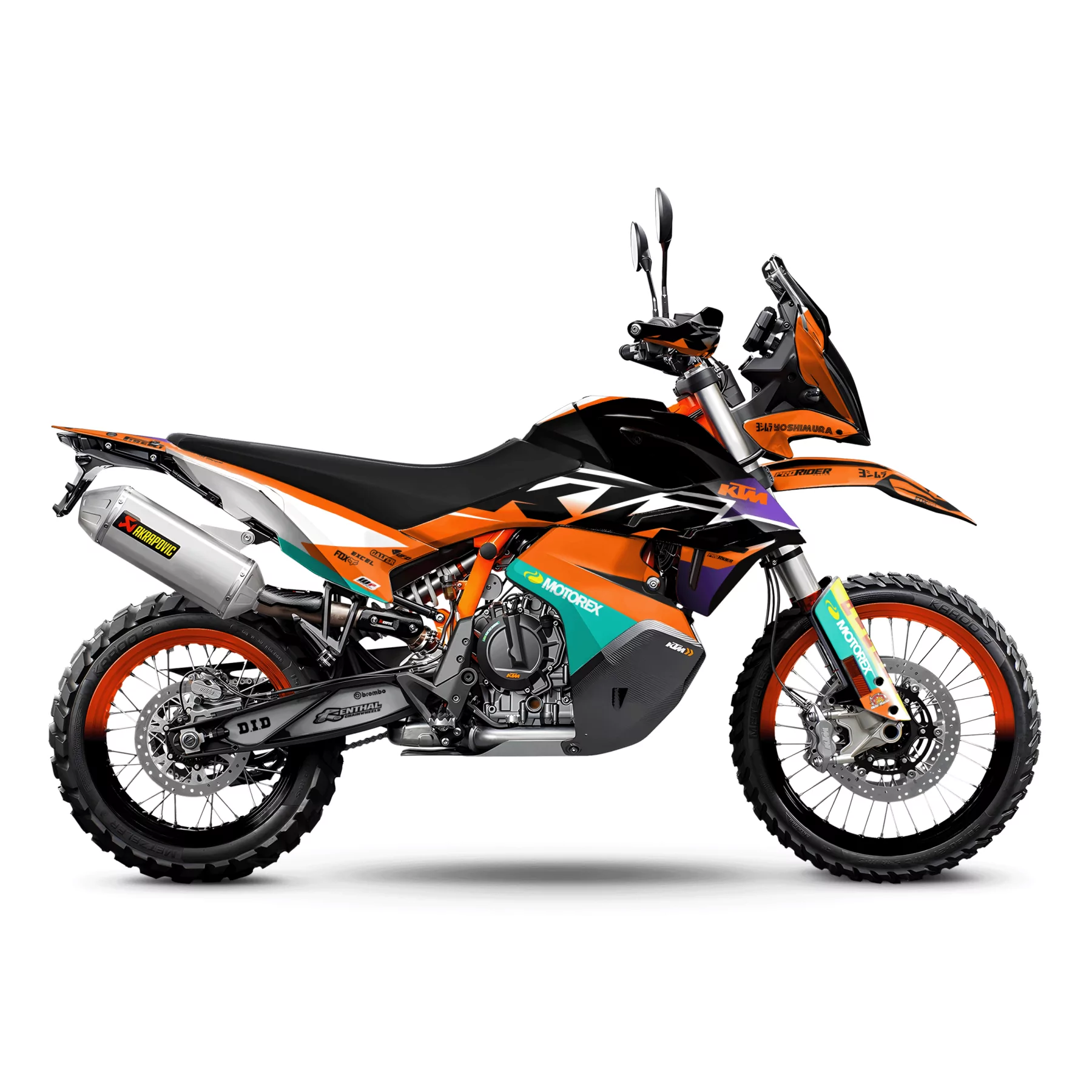 Kit adesivos moto Kit adesivos KTM ADVENTURE | Vanka