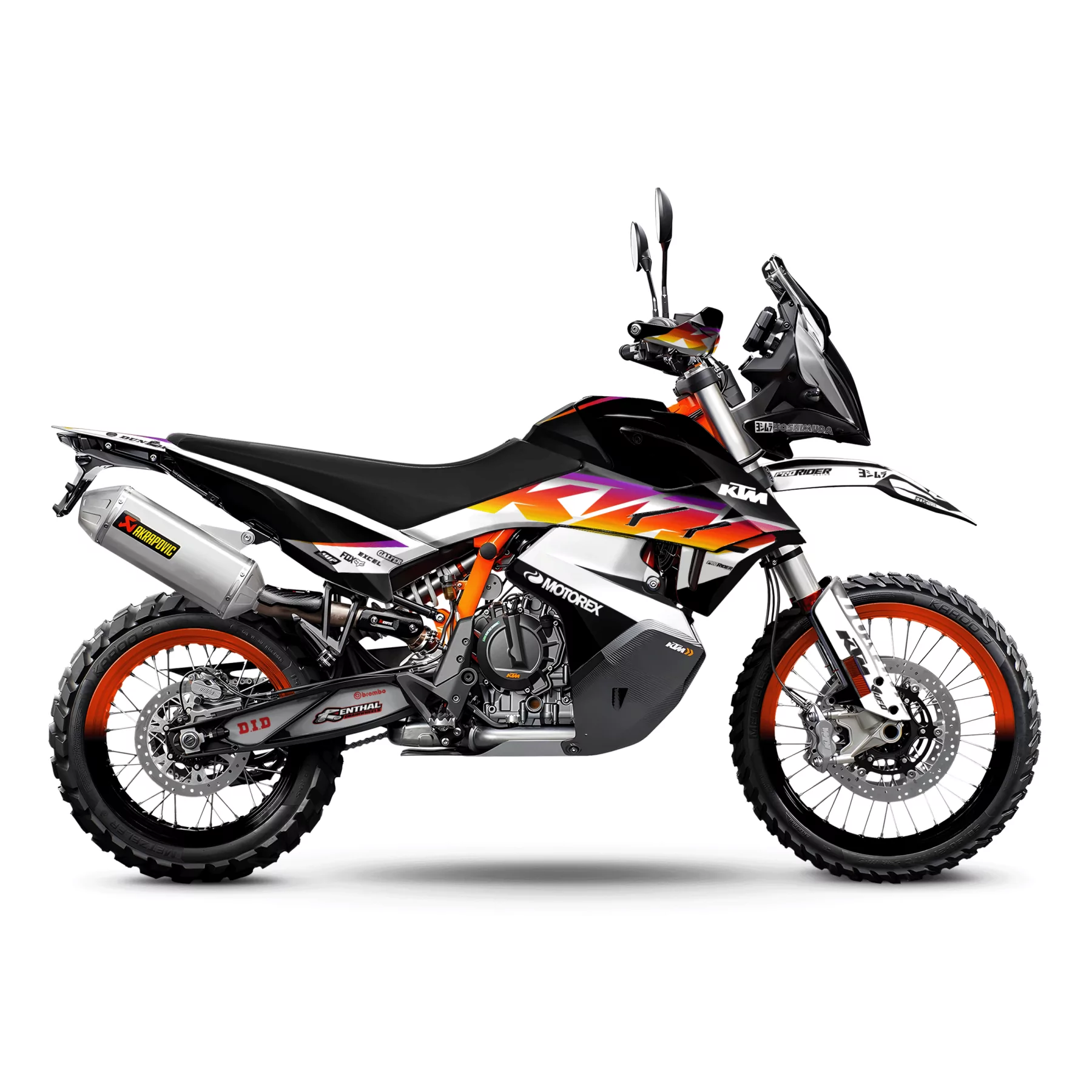 Moto stickerset Stickerset KTM ADVENTURE | Varako