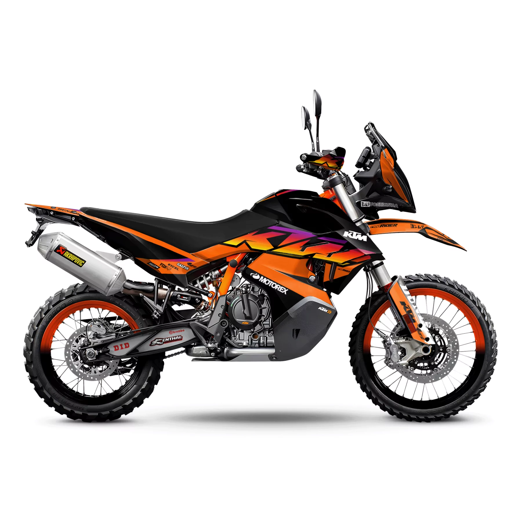 Moto stickerset Stickerset KTM ADVENTURE | Varanom