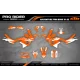 Moto stickerset Stickerset KTM ADVENTURE | Bomox