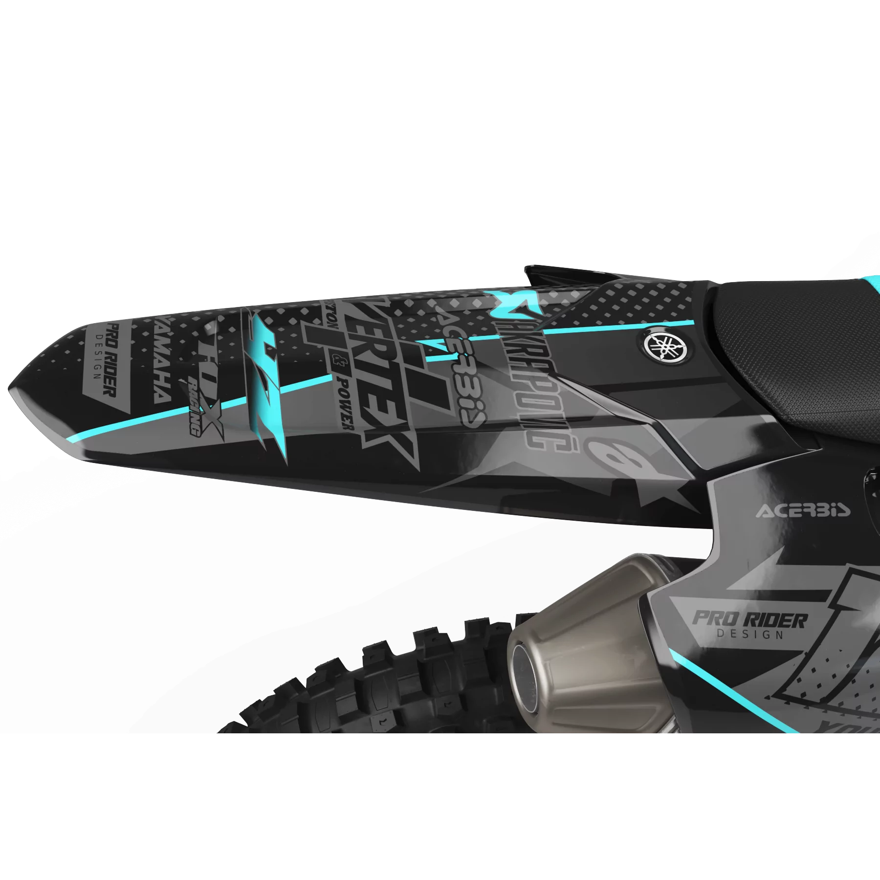 Kit adhesivos moto KIT ADHESIVOS Motocross YAMAHA VERTEX TEAL