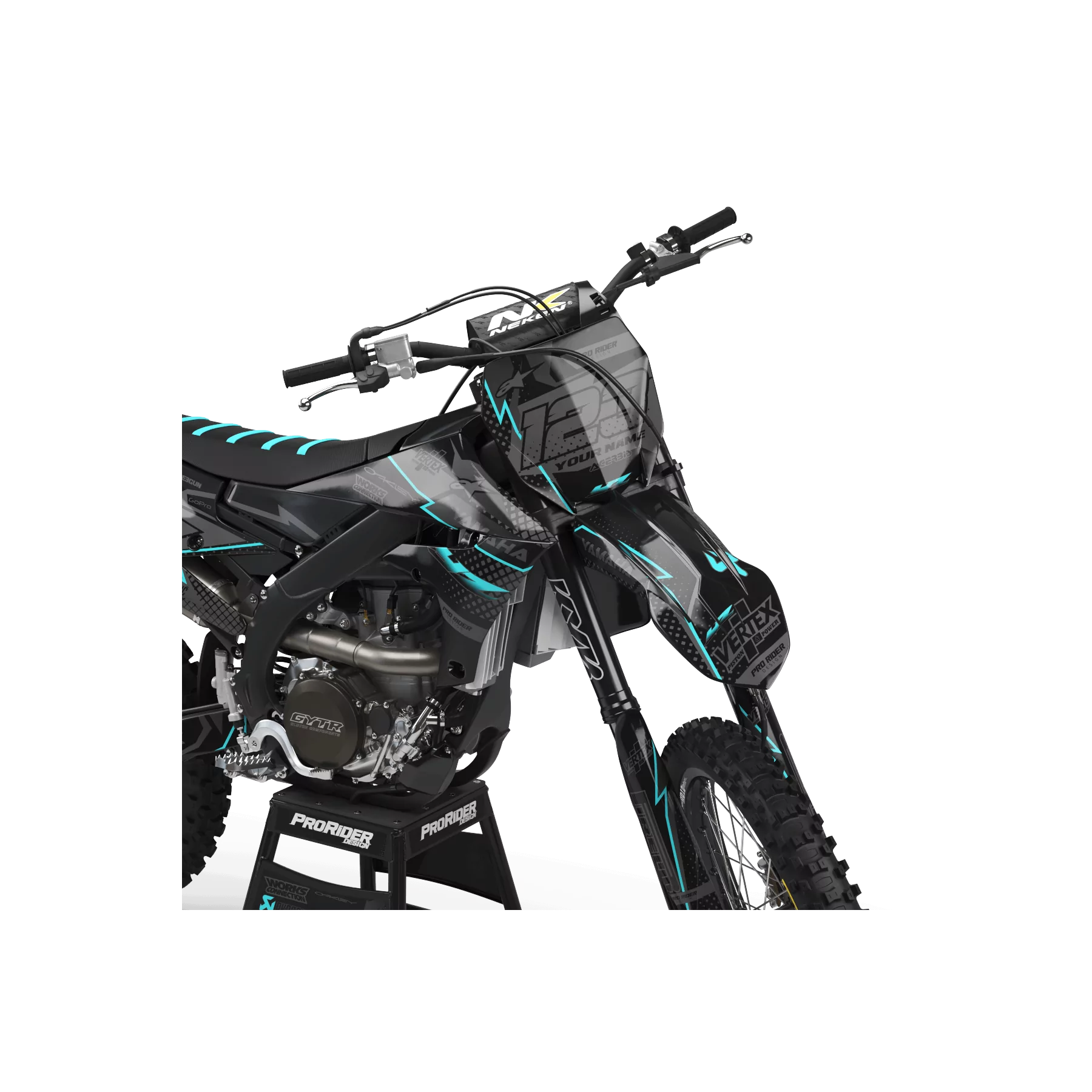 Kit adhesivos moto KIT ADHESIVOS Motocross YAMAHA VERTEX TEAL