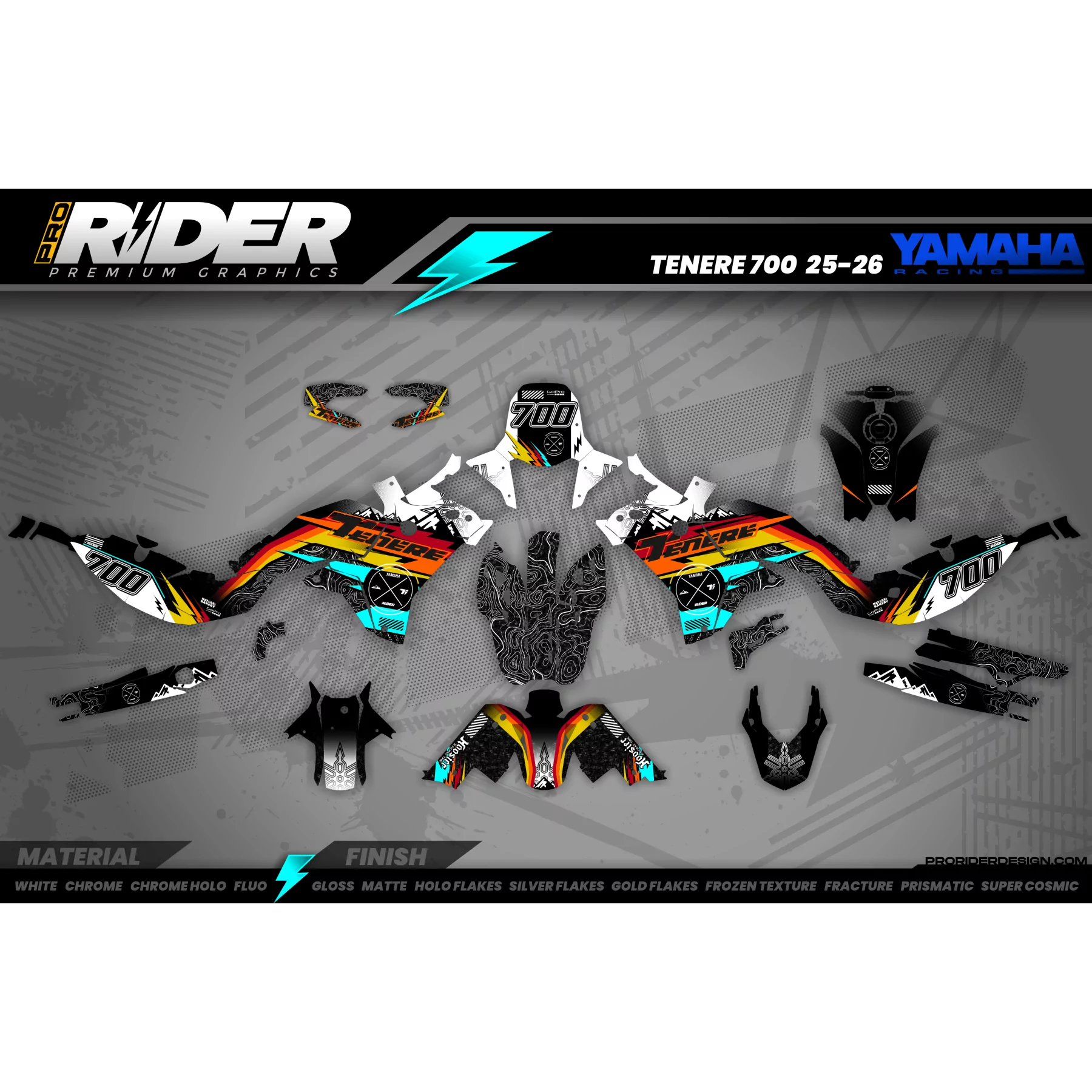 Grafiche moto grafiche 700 Yamaha ténéré | Vapora