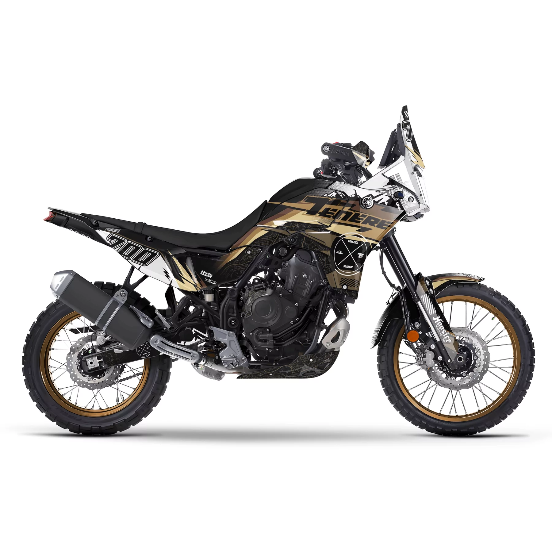 Kit adesivos moto Kit adesivos 700 Yamaha Ténéré | Vakol