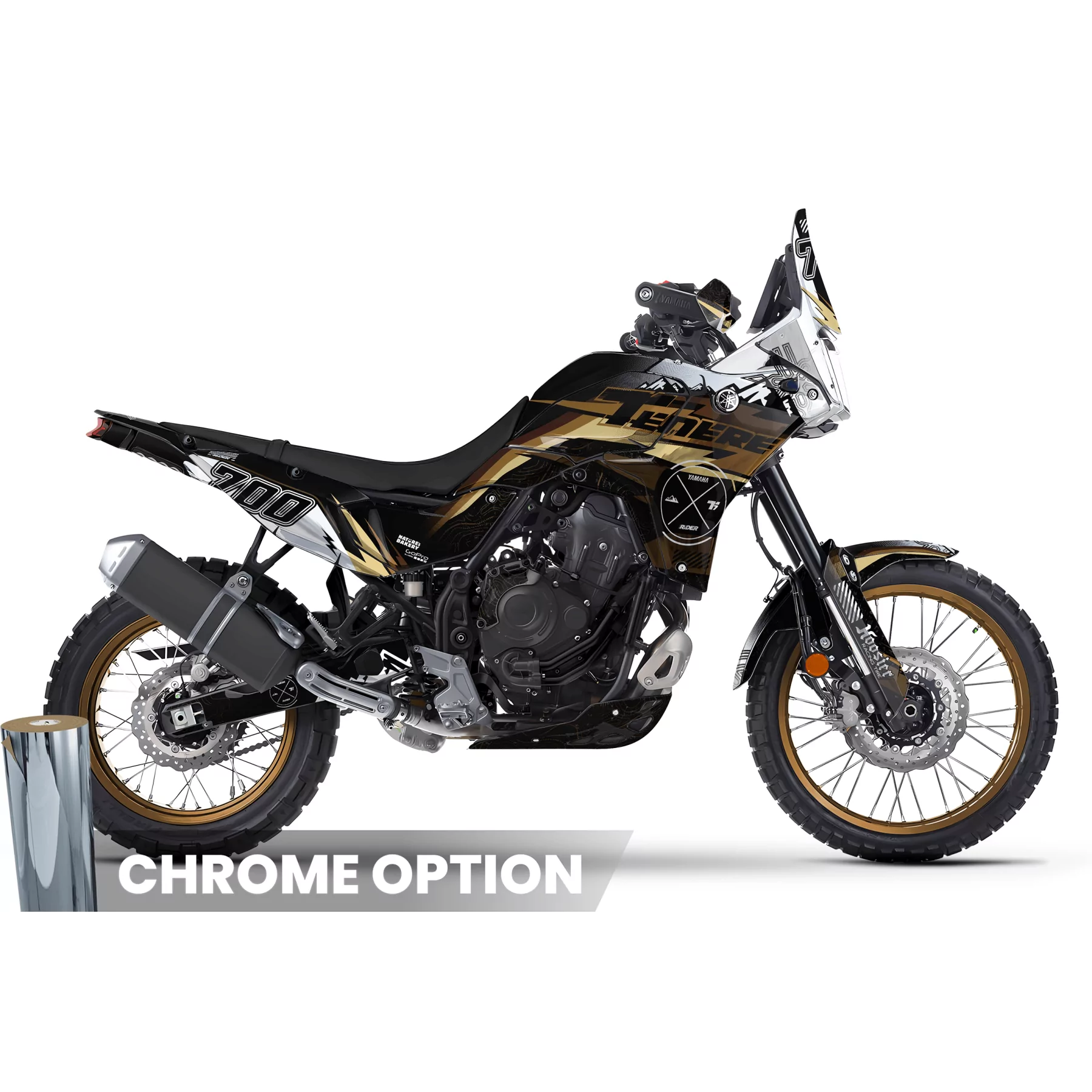 Kit adesivos moto Kit adesivos 700 Yamaha Ténéré | Vakol