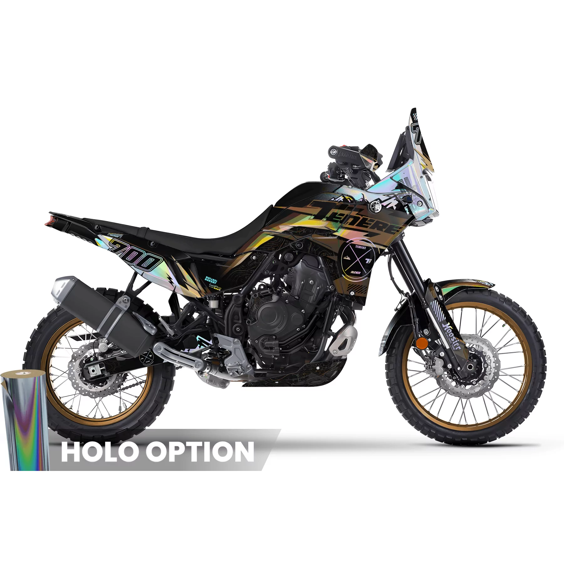 Stickerset moto Stickerset 700 Yamaha ténéré | Vakol