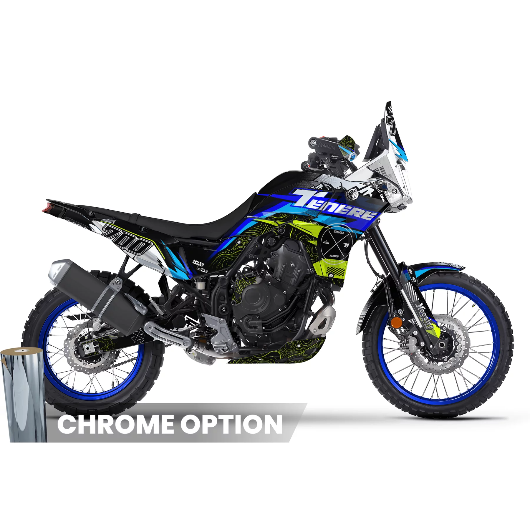 Motorraddekor Dekor 700 Yamaha Ténéré | Vagax
