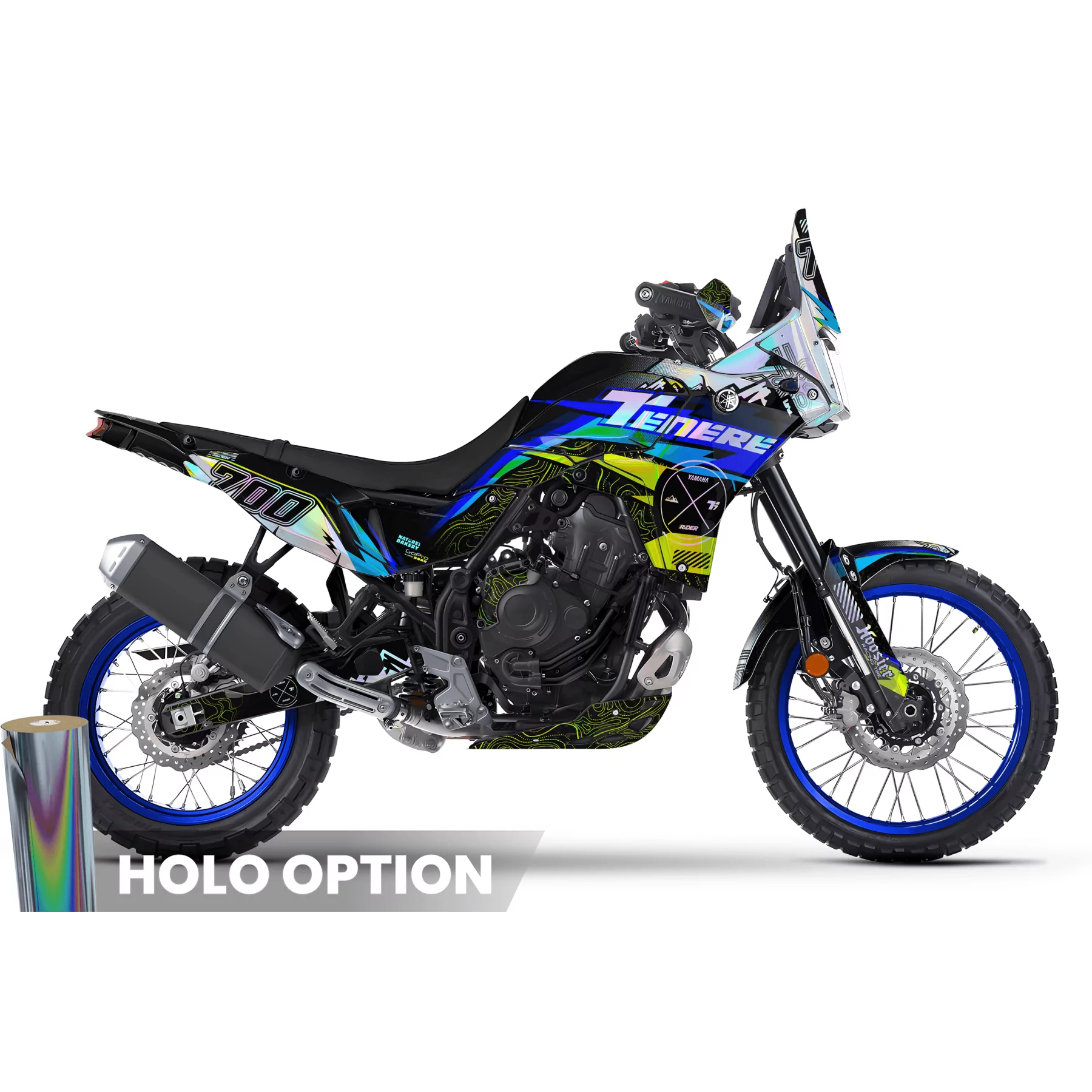 Motorraddekor Dekor 700 Yamaha Ténéré | Vagax
