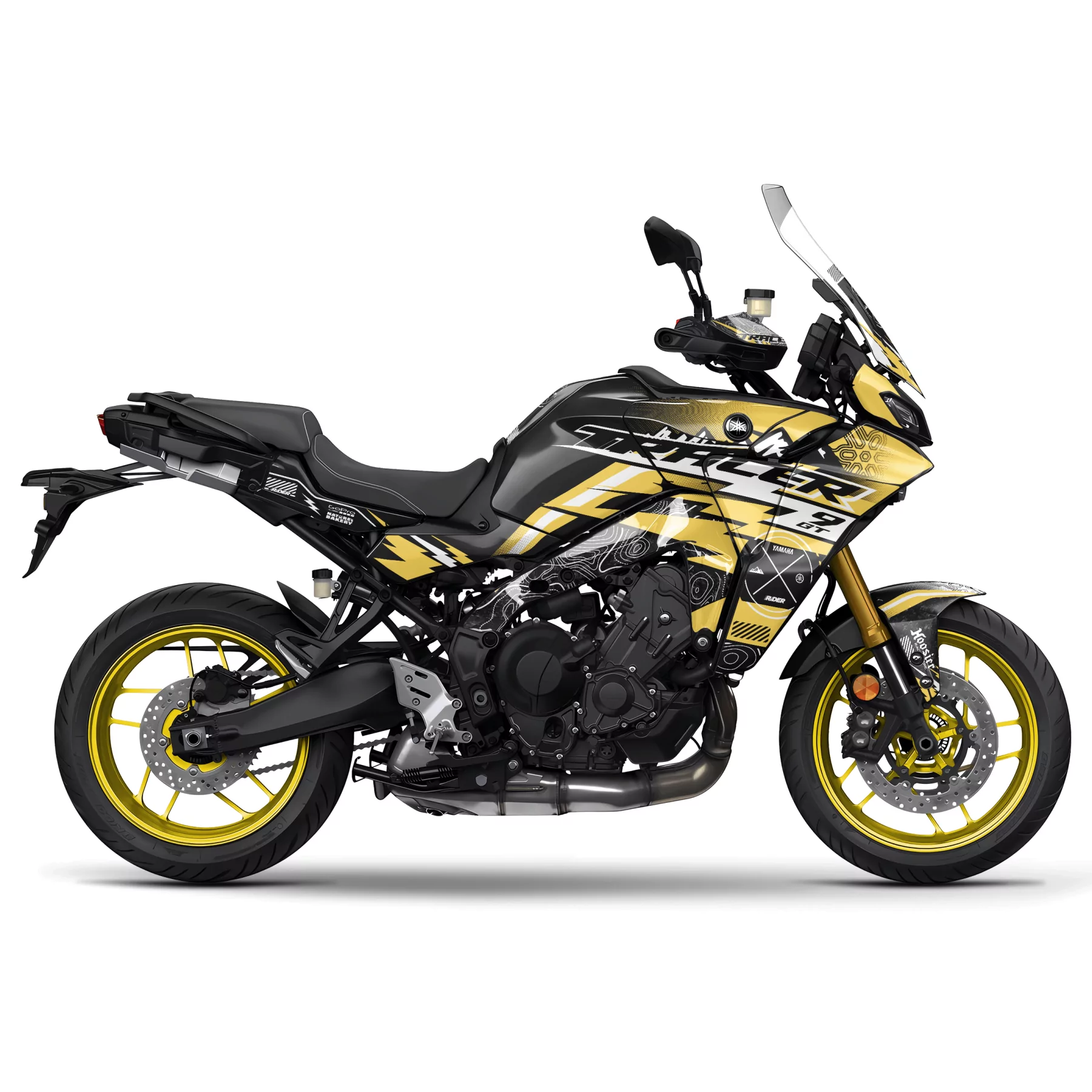 Stickerset moto Stickerset moto YAMAHA TRACER | Yamar