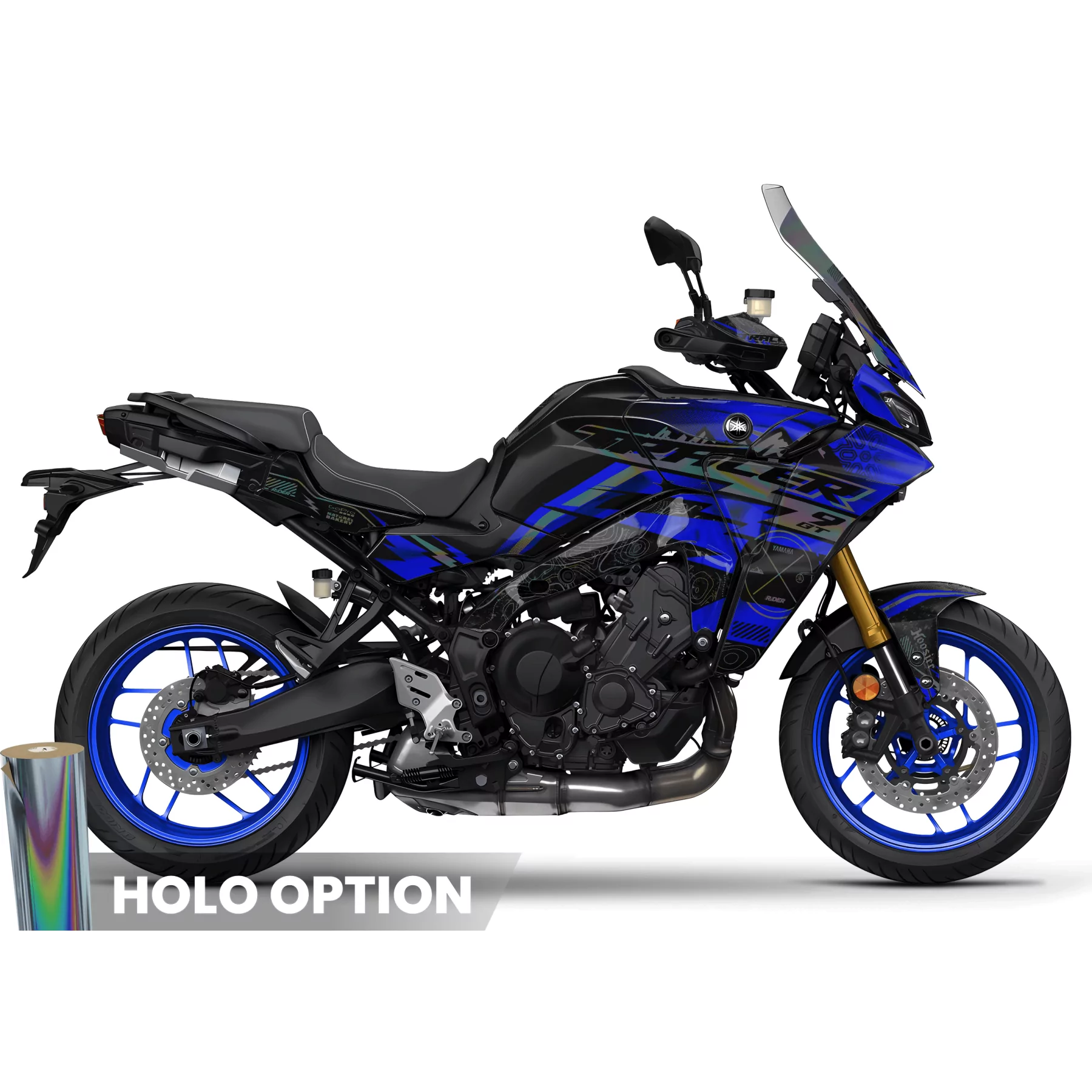 Stickerset motor STICKERSET YAMAHA TRACER | Yamok