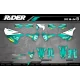 grafiche moto Grafiche 701 HUSQVARNA | APEX green