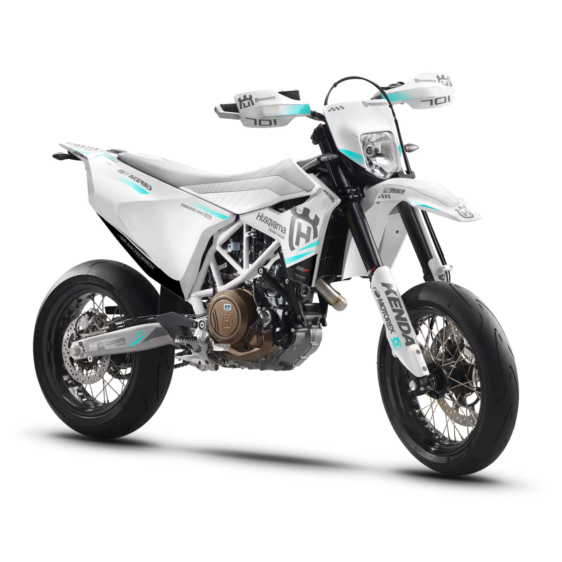 Kit adhesivos moto Kit adhesivos 701 HUSQVARNA | ORIGINE WHITE