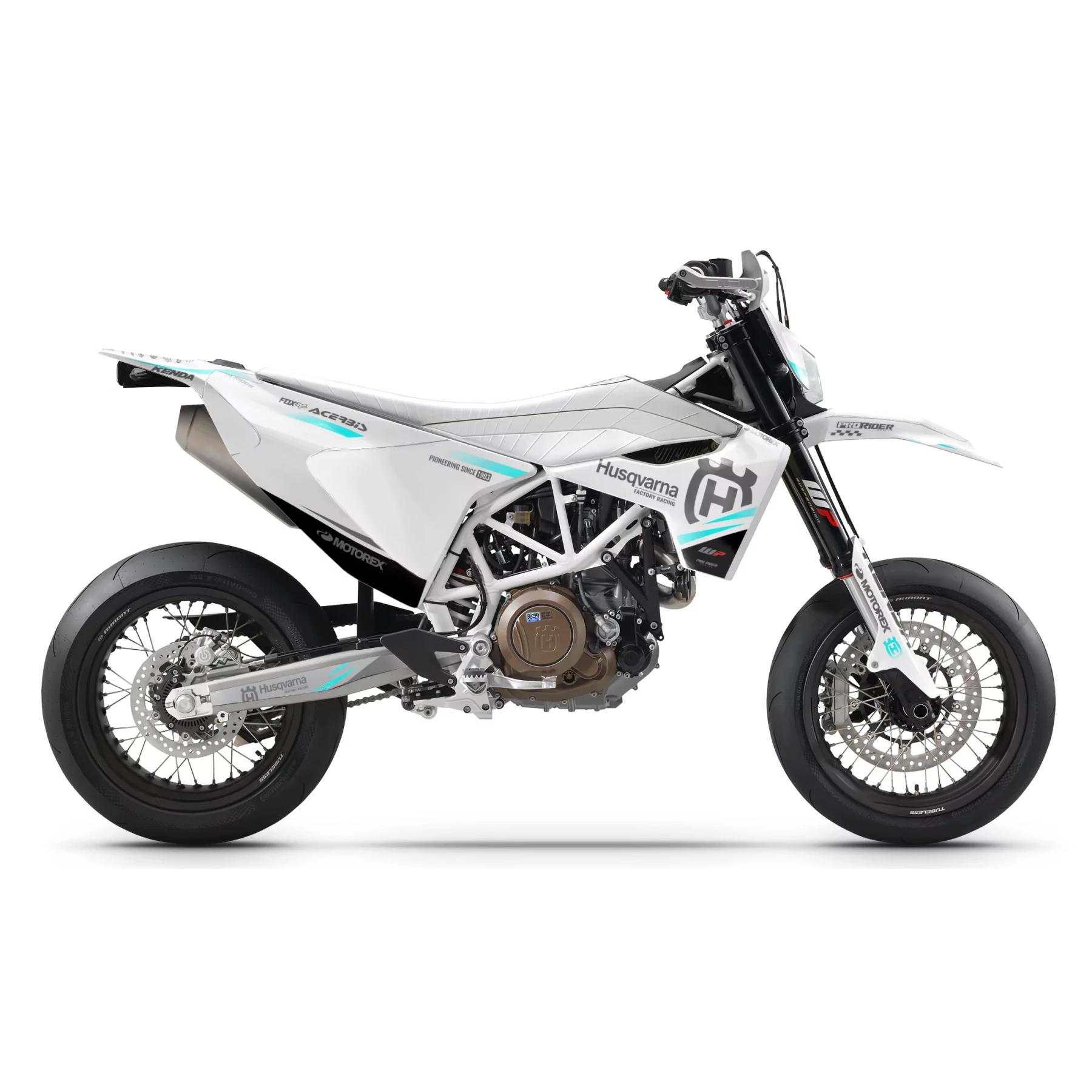 Kit adhesivos moto Kit adhesivos 701 HUSQVARNA | ORIGINE WHITE