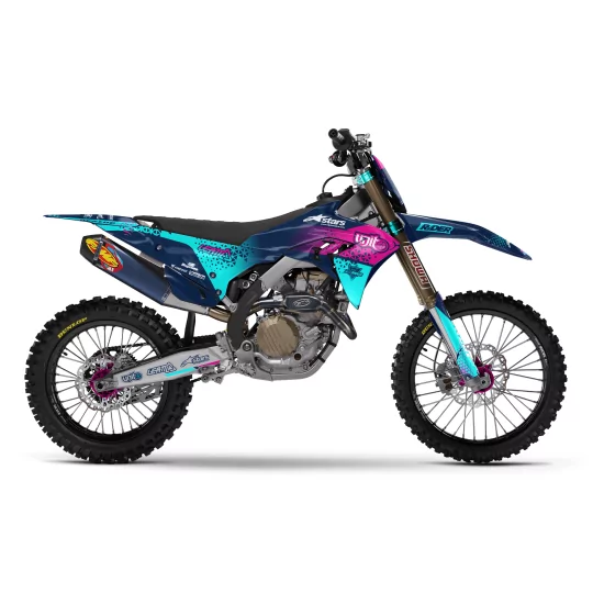 Kit adesivos mota KIT ADESIVOS MOTOCROSS DUCATI |  Unit navy