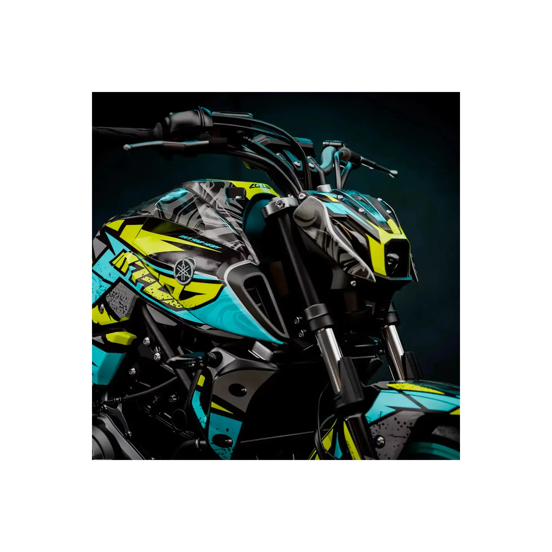 Stickerset moto STICKERSET YAMAHA MT / FZ | Vokan