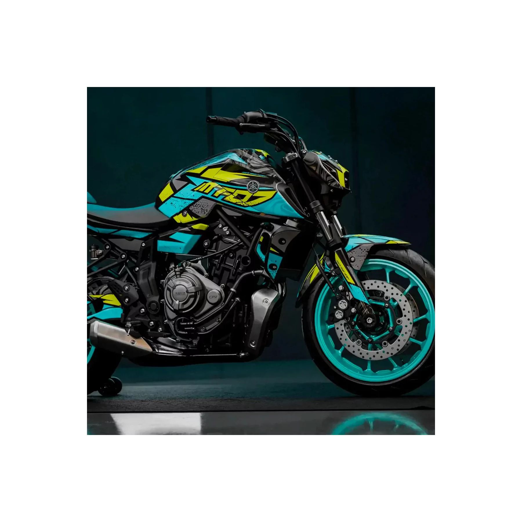 Motorstickerset STICKERSET YAMAHA MT / FZ | Vokan