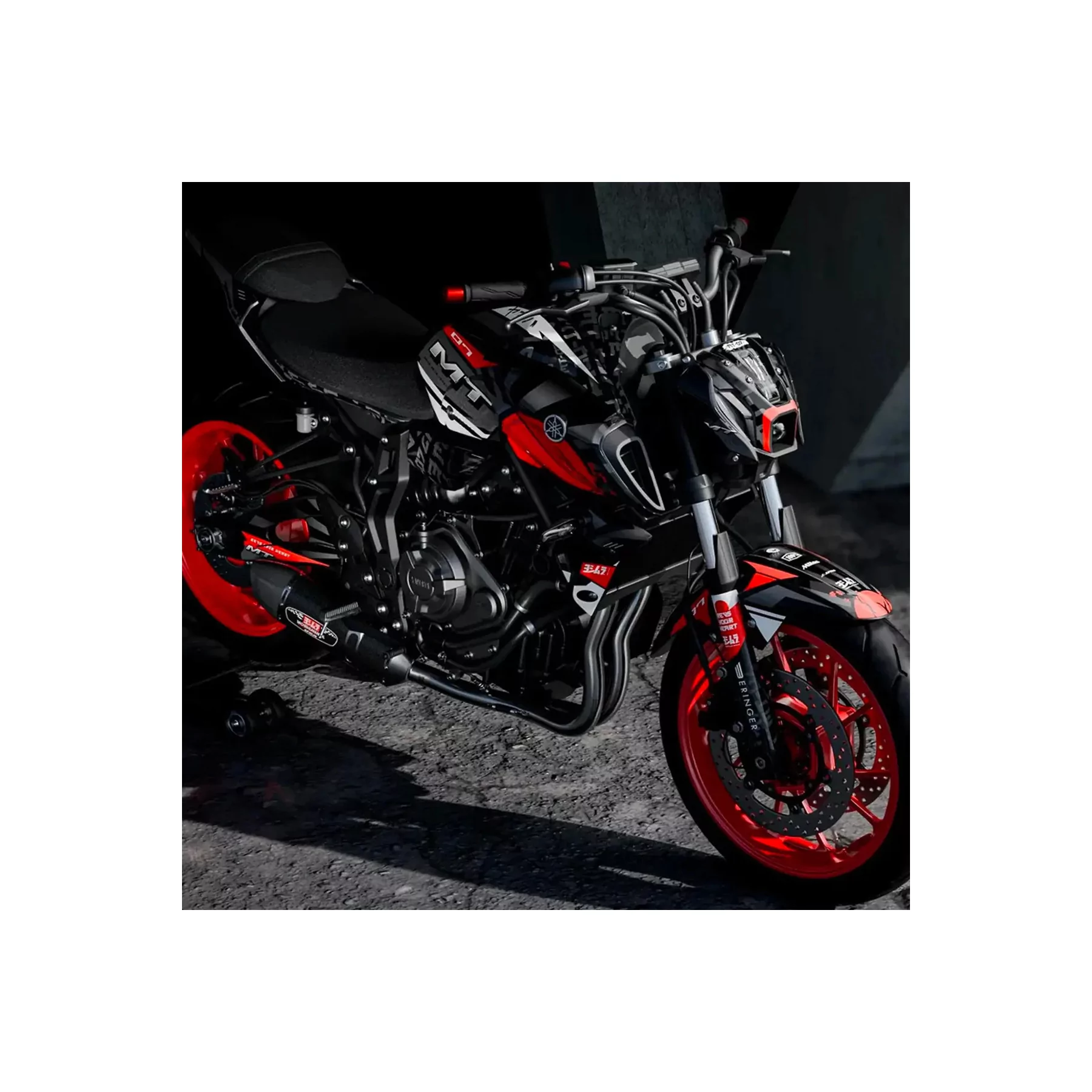 Motorstickerset STICKERSET YAMAHA MT / FZ | Voxala