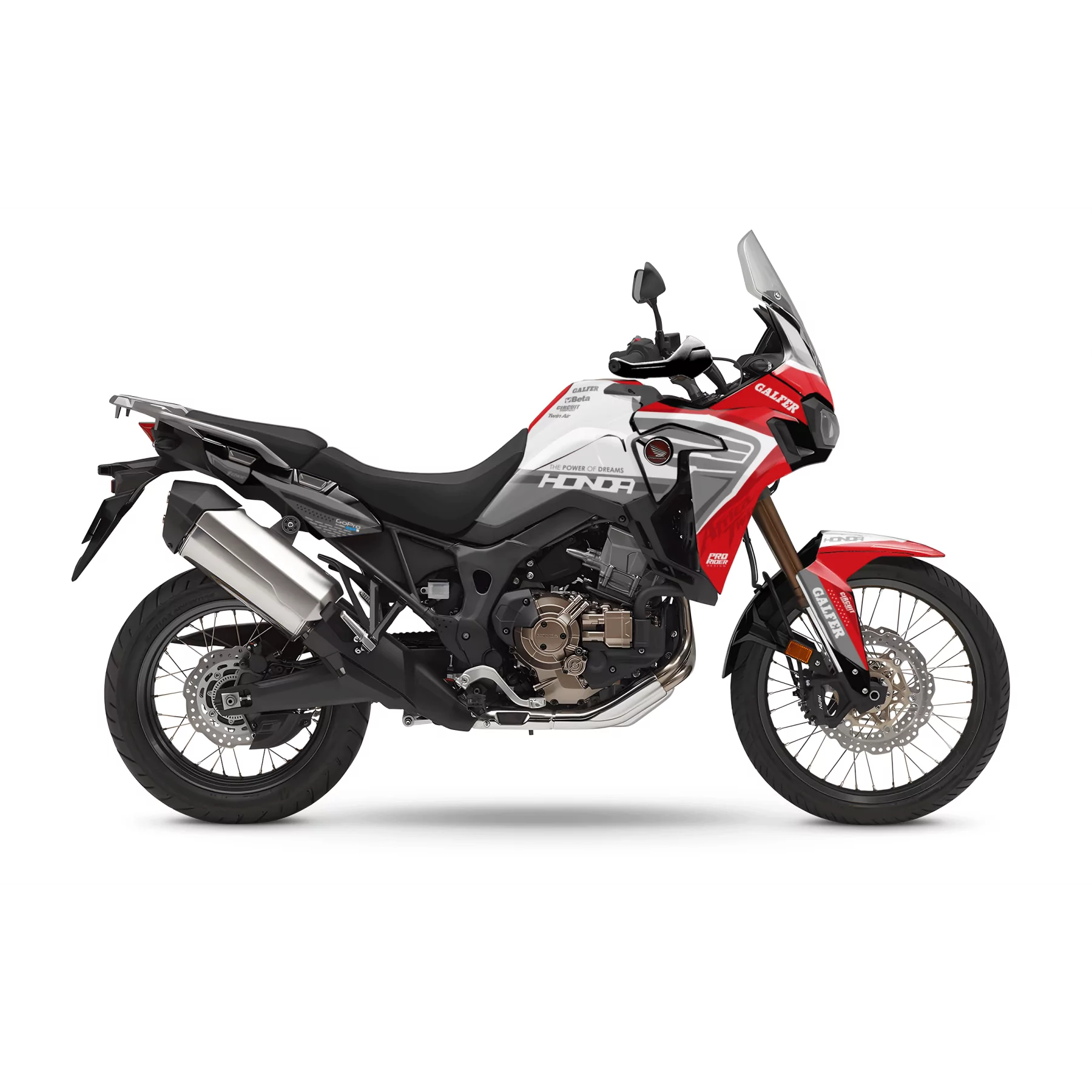 Motorstickerset STICKERSET HONDA AFRICA TWIN | Gopro