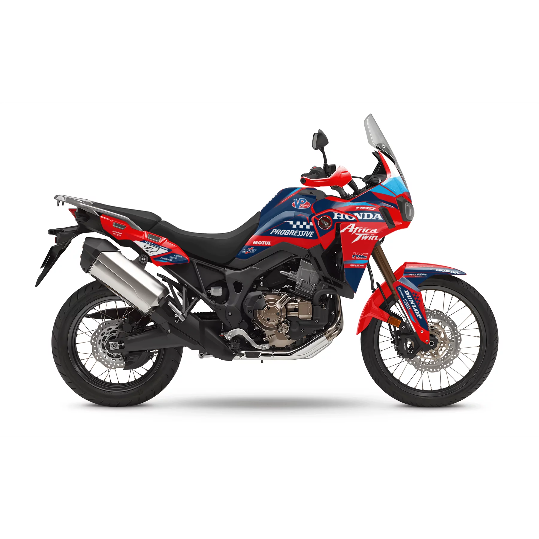Kit adhesivos moto Kit adhesivos HONDA AFRICA TWIN | TEAM HRC PROGRESSIVE