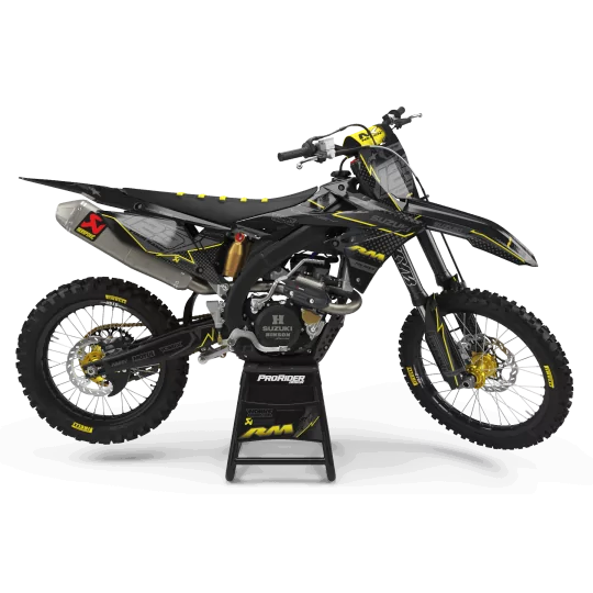 Kit adhesivos moto KIT ADHESIVOS Motocross SUZUKI VERTEX BLACK