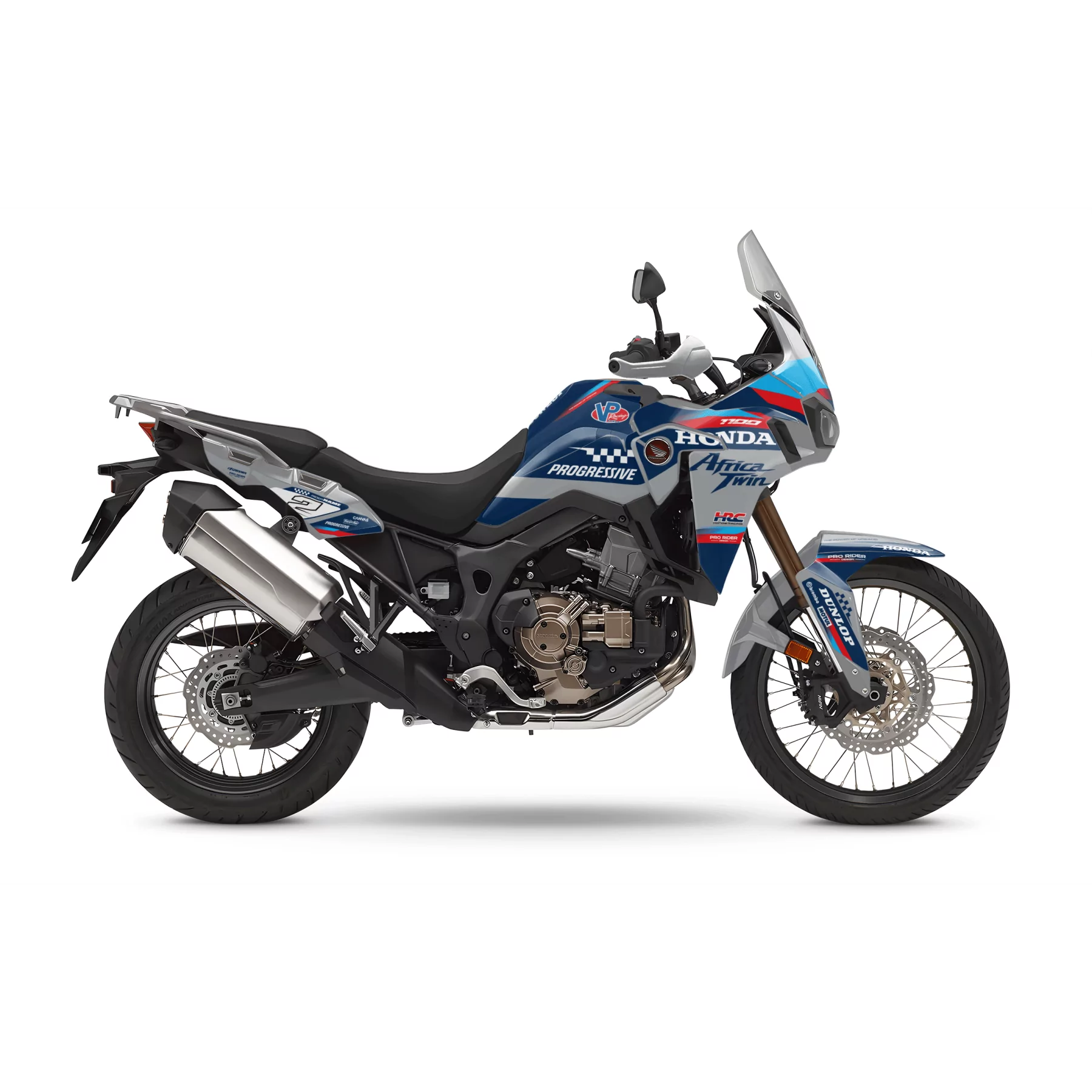 Grafiche moto Grafiche HONDA AFRICA TWIN | Powercore GREY BLUE