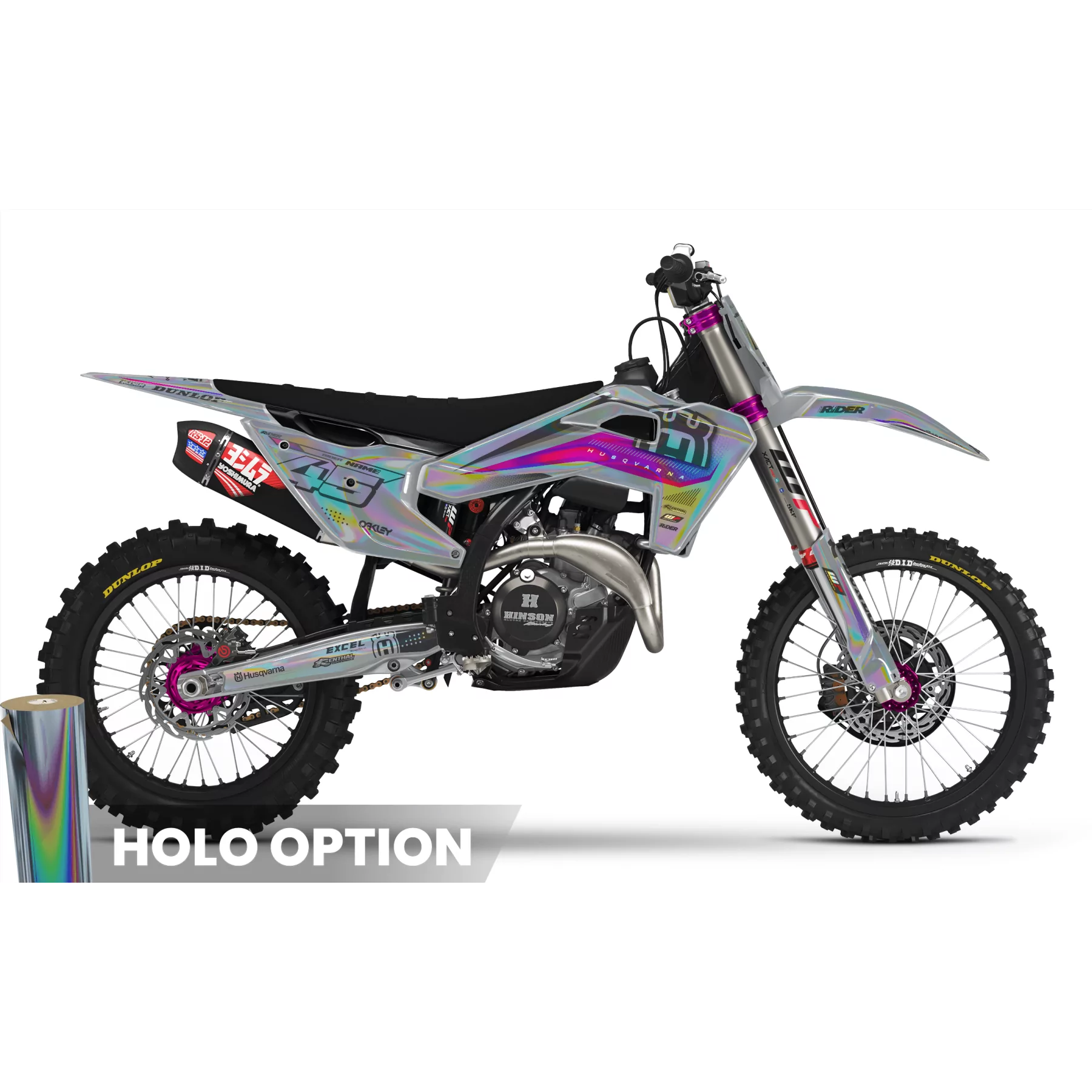 Kit adesivos moto Kit adesivos MOTOCROSS HUSQVARNA | Volan
