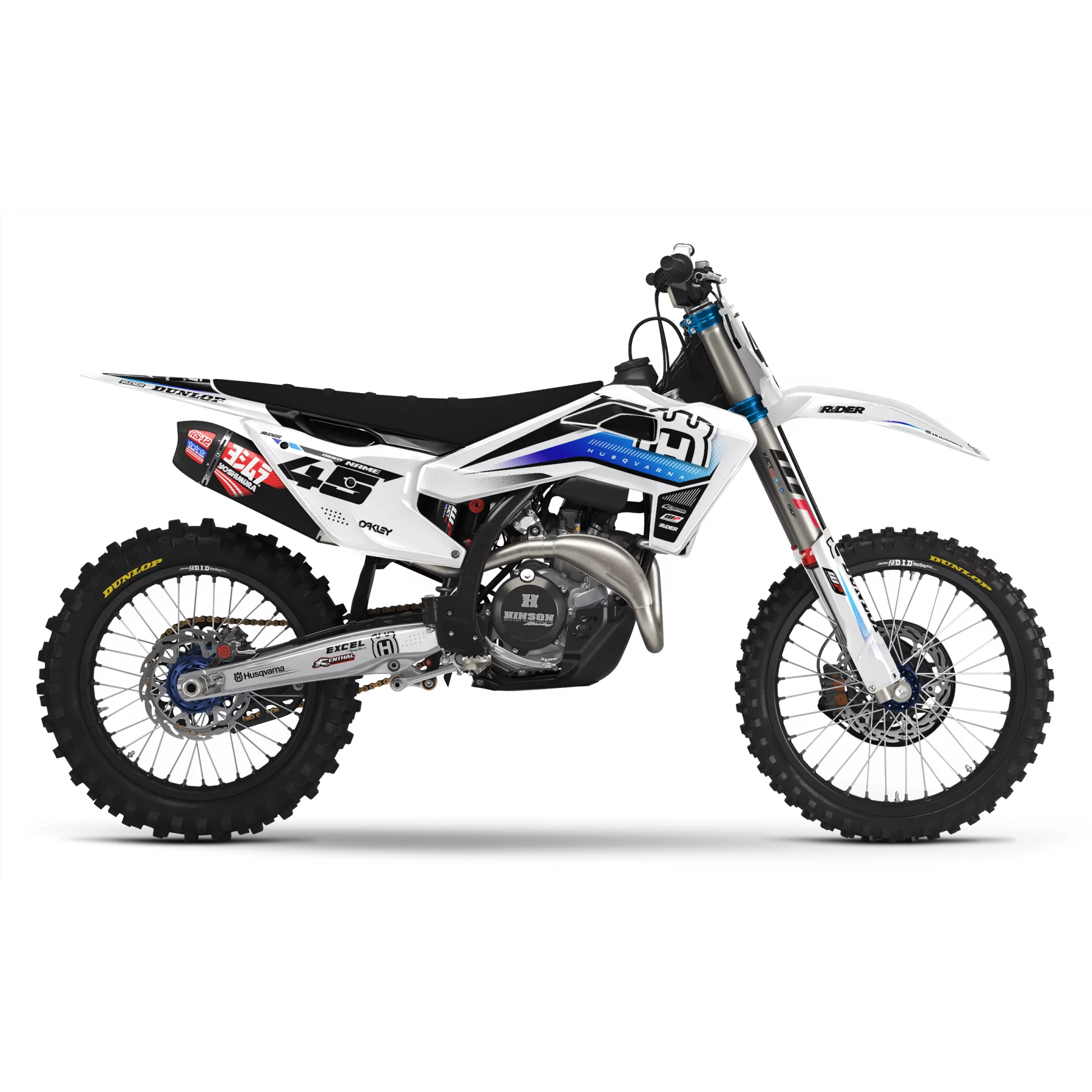 Stickerset motor STICKERSET MOTOCROSS HUSQVARNA | Varax