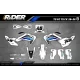 Kit adhesivos moto Kit adhesivos MOTOCROSS HUSQVARNA | Varax