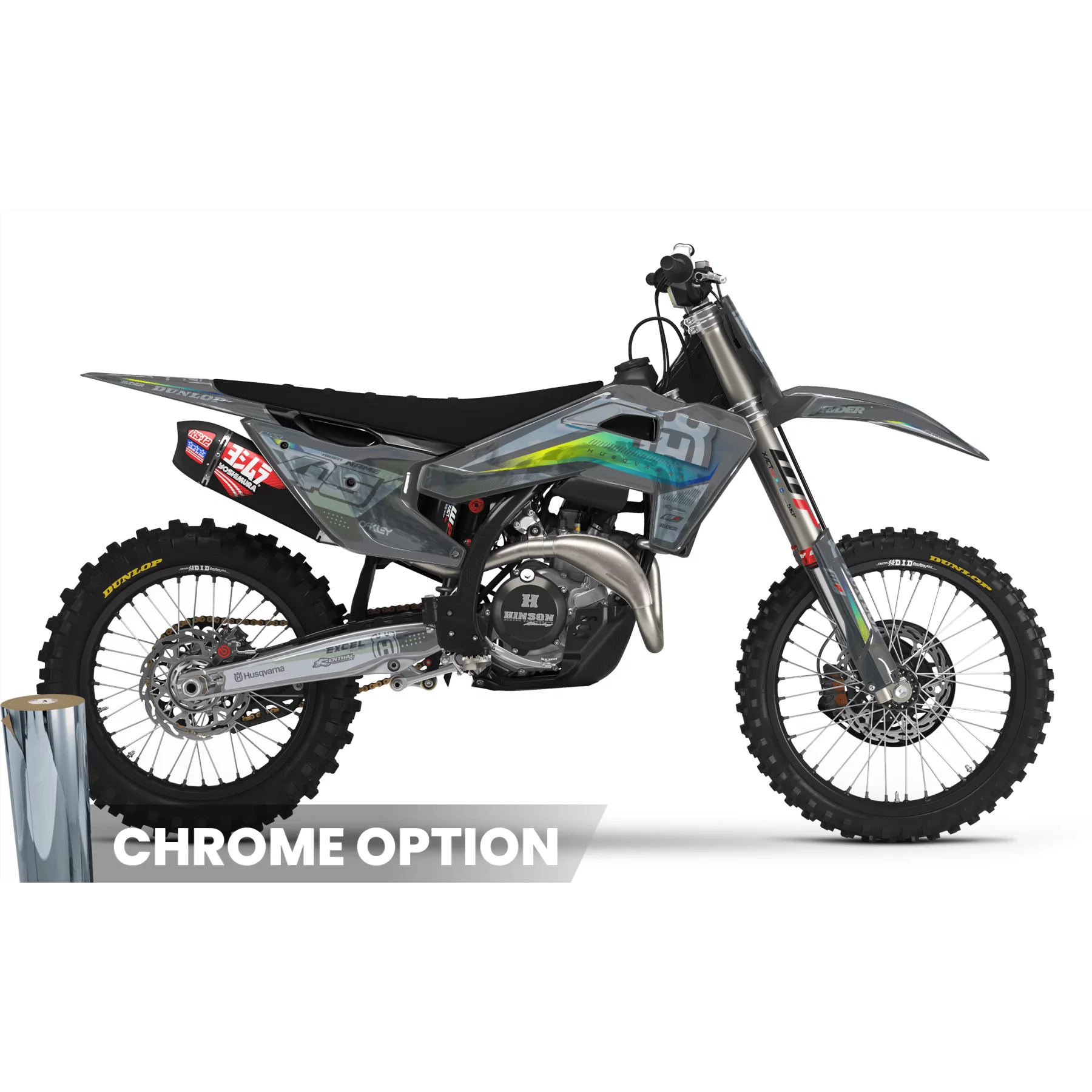 Stickerset motor STICKERSET MOTOCROSS HUSQVARNA | Vakas
