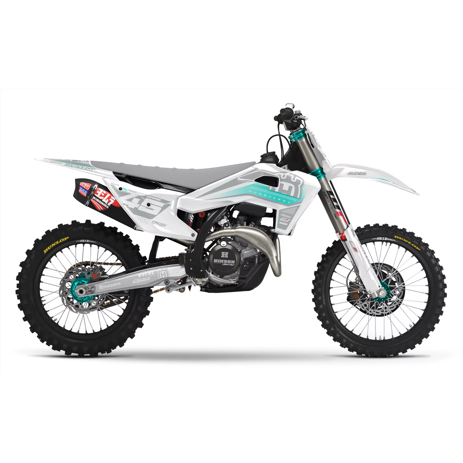 Stickerset motor STICKERSET MOTOCROSS HUSQVARNA| Kinax