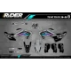 Kit adesivos moto KIT ADESIVOS MOTOCROSS HUSQVARNA | Kanva