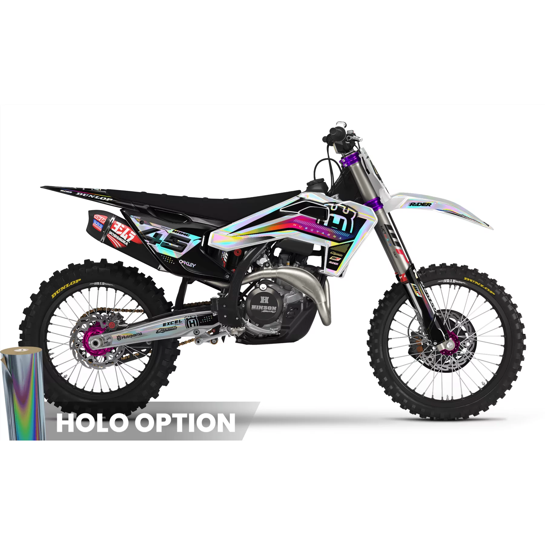 Kit adesivos moto KIT ADESIVOS MOTOCROSS HUSQVARNA | Huskan